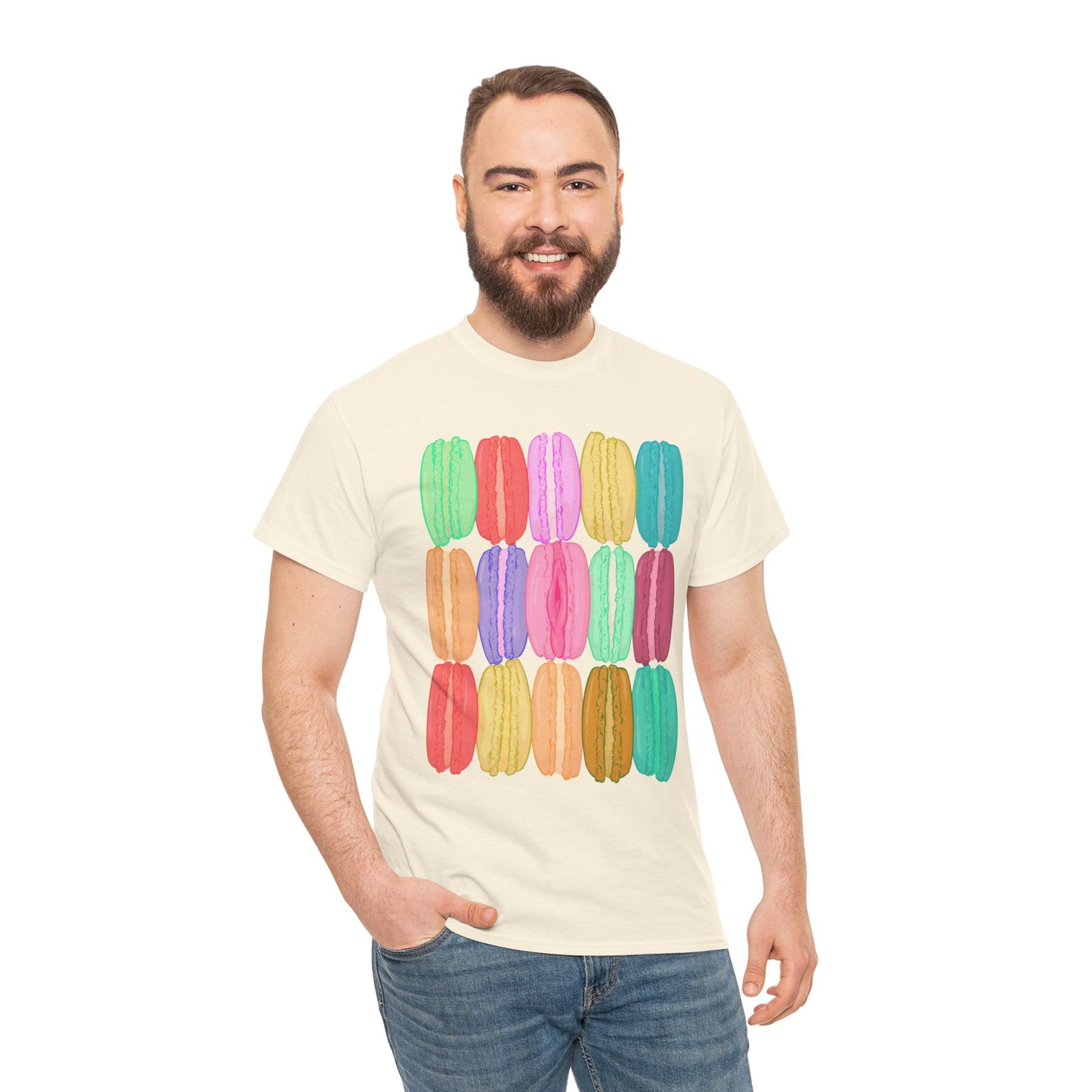 Macaron Noises Unisex Heavy Cotton Tee
