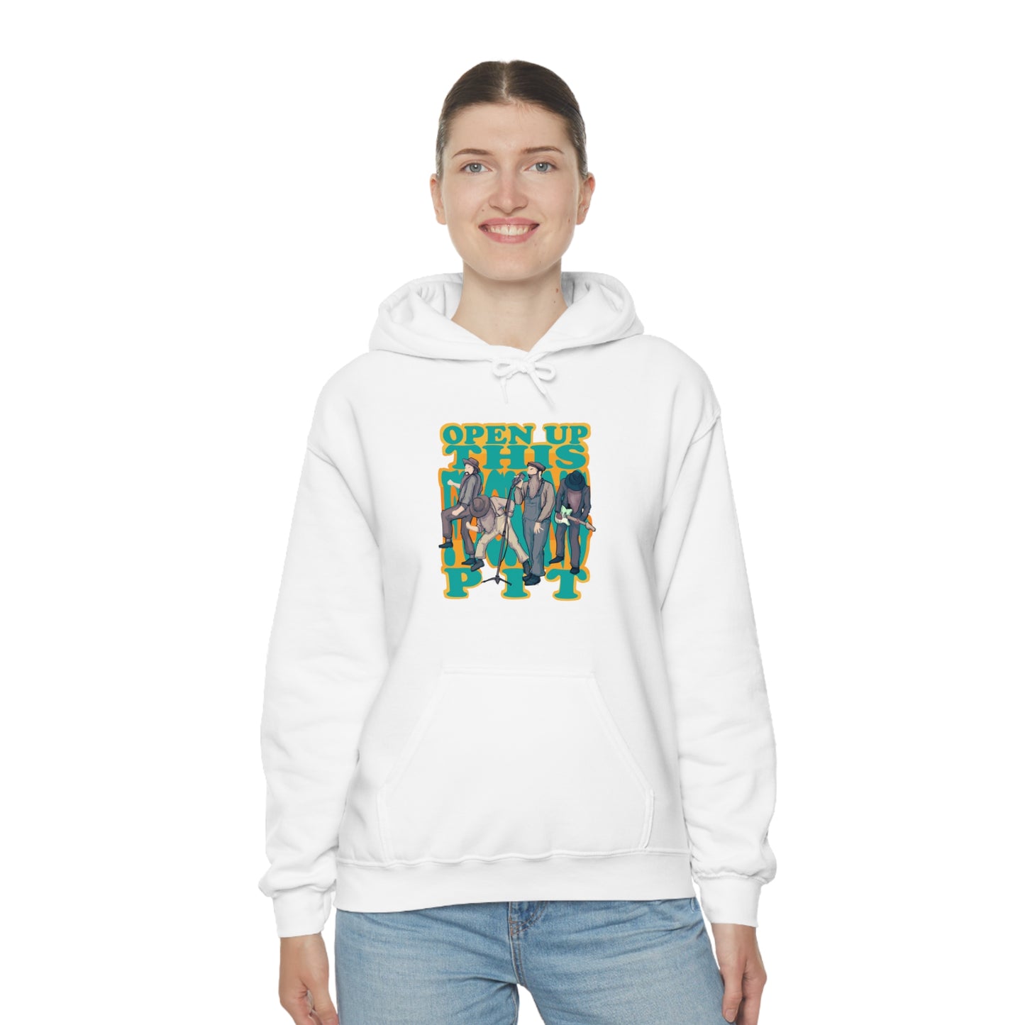 Soggy Metal Unisex Heavy Blend Hooded Sweatshirt
