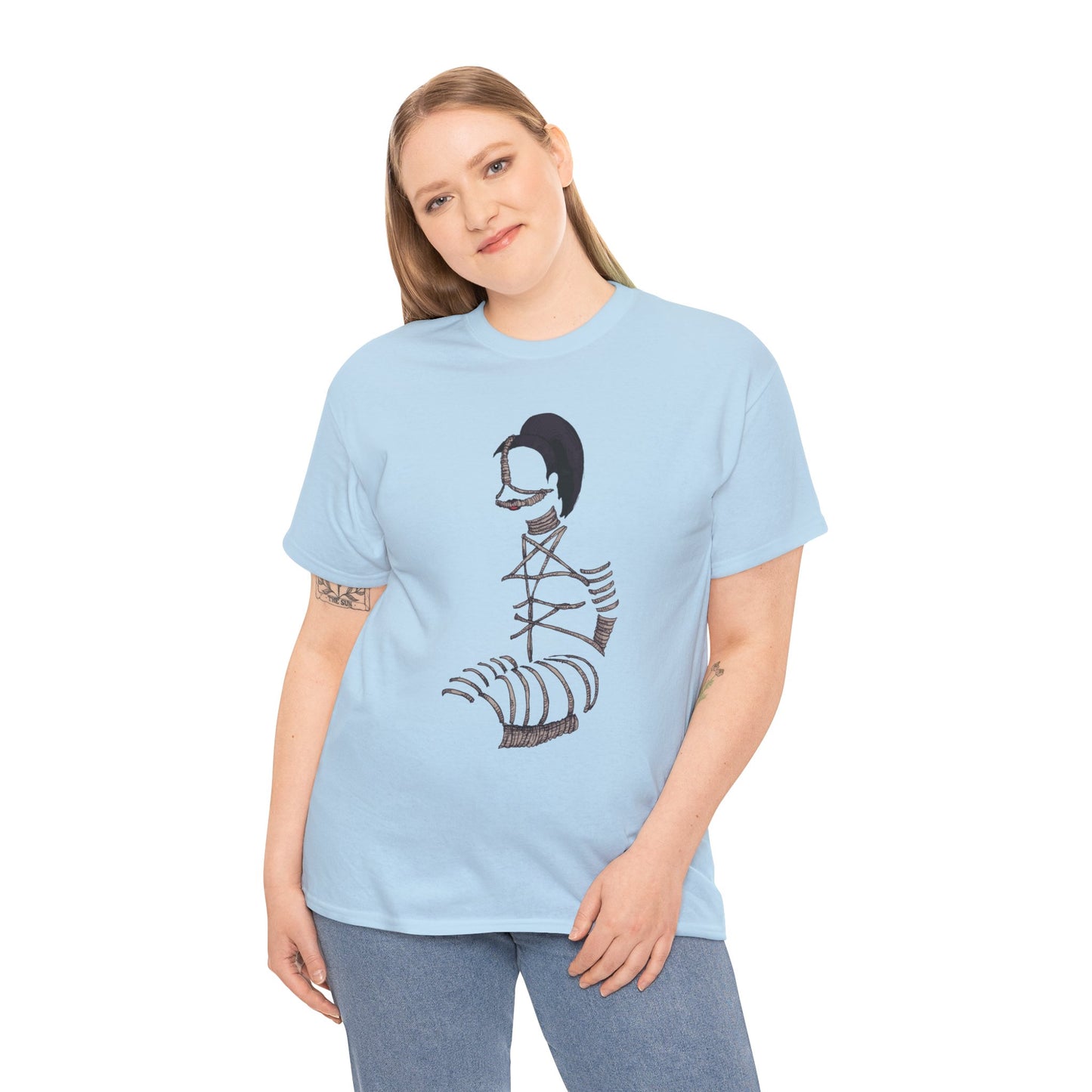 Rope Minimalism Unisex Heavy Cotton Tee