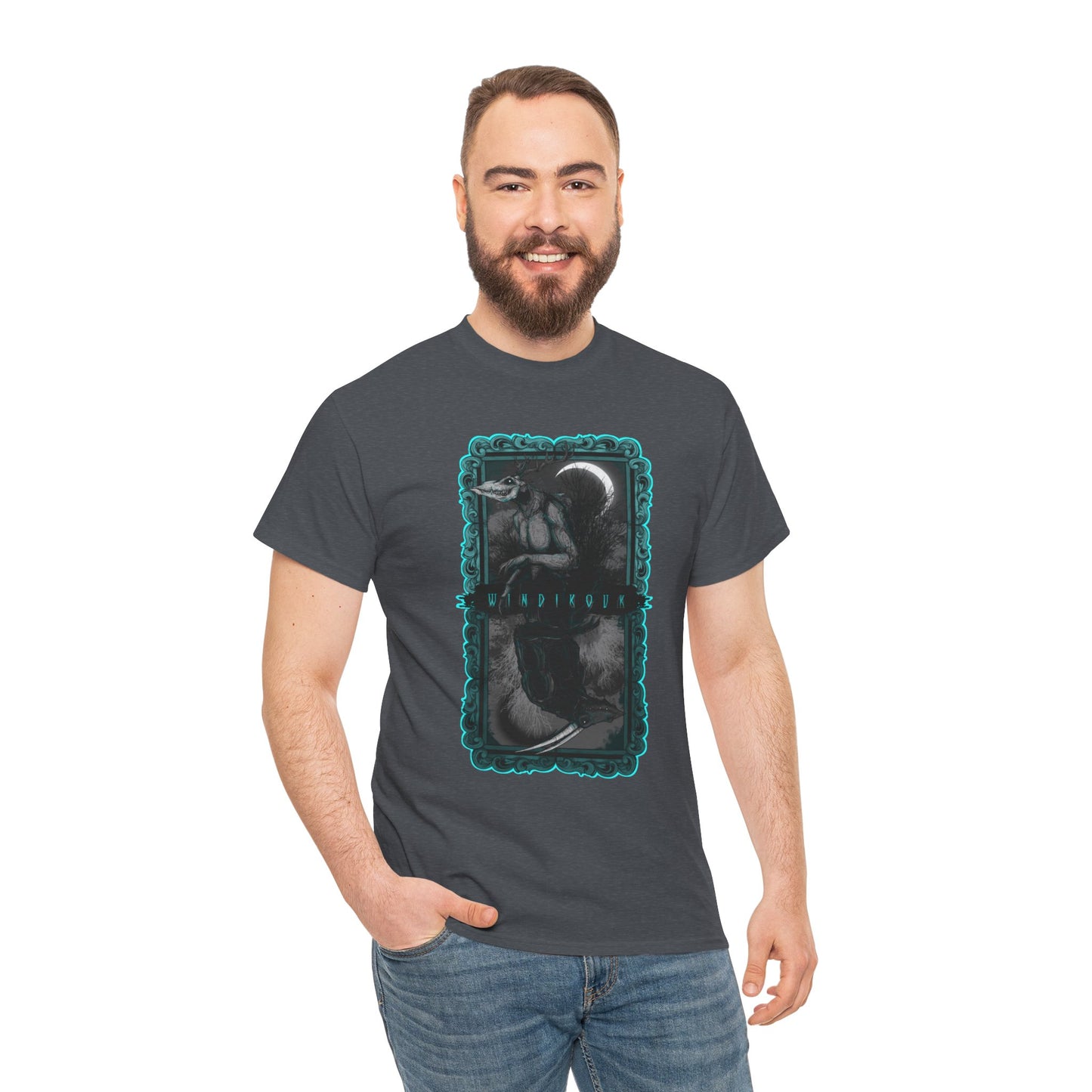 As Above So Below Wendigo Unisex Heavy Cotton Tee