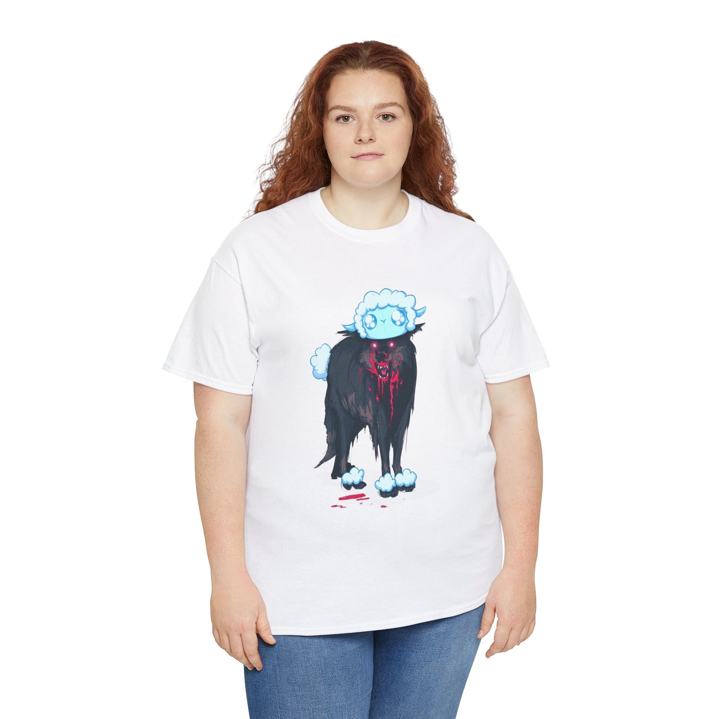 Wolf In Sheep's Clothing Unisex Heavy Cotton Tee