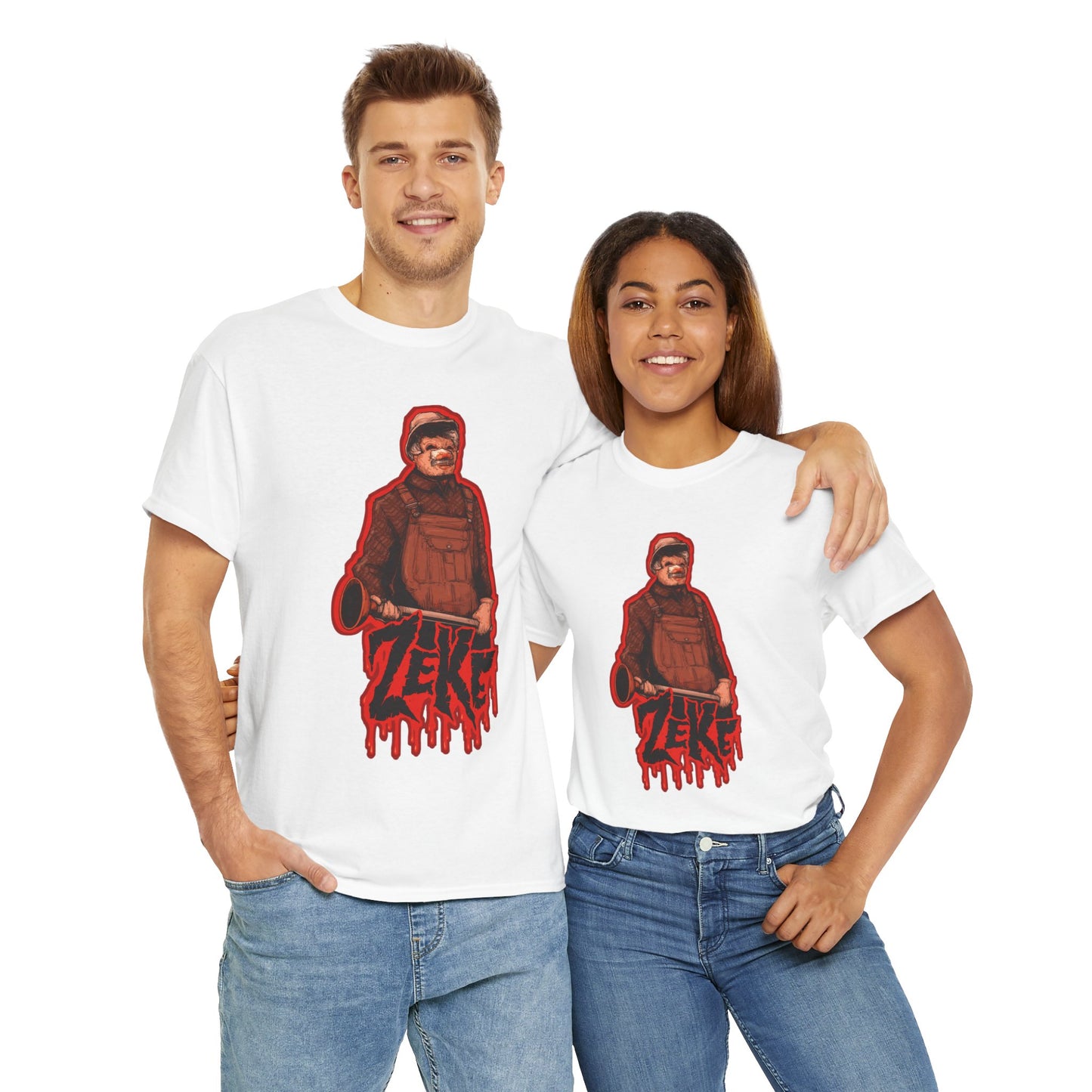 Zeke The Plumber Unisex Heavy Cotton Tee