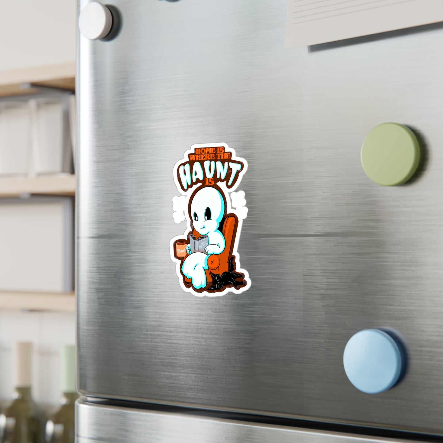 Home Is Where The Haunt Is Kiss-Cut Vinyl Decal