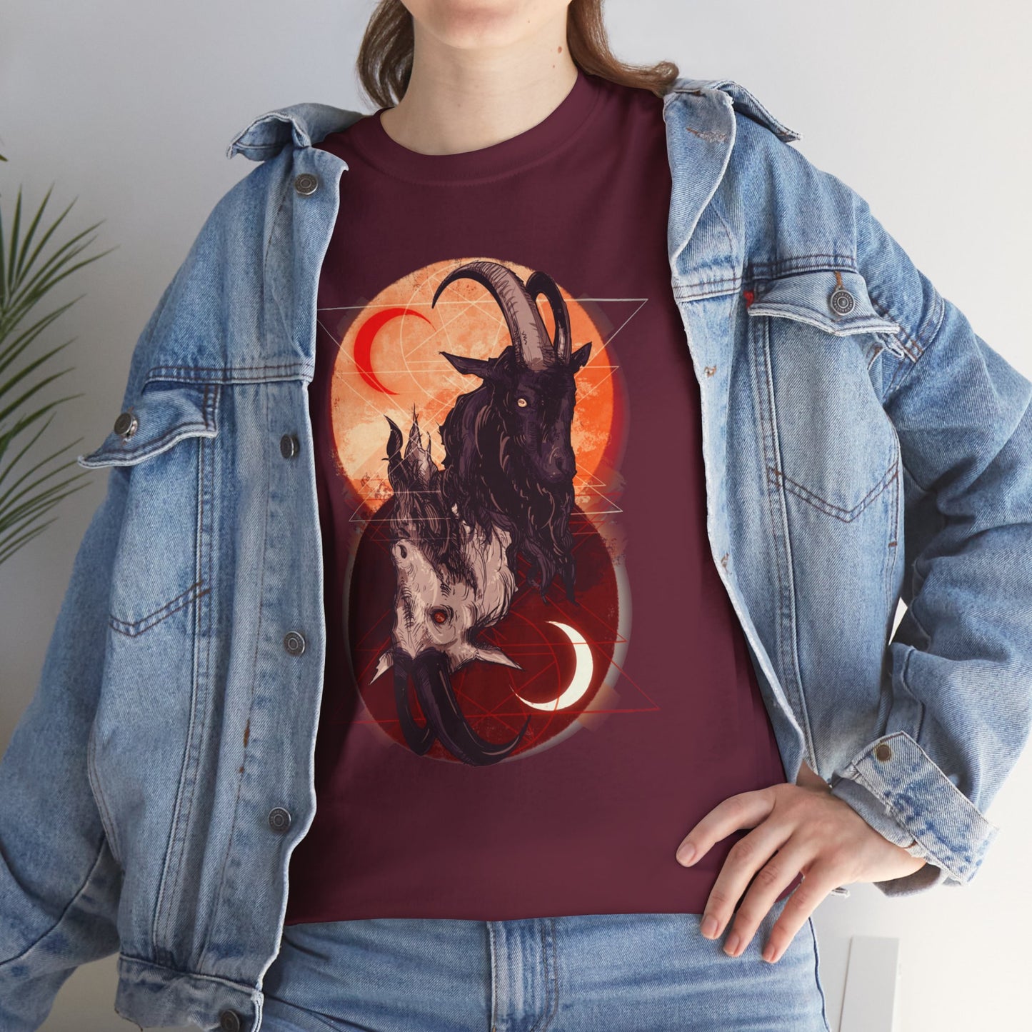 As Above So Below V Unisex Heavy Cotton Tee