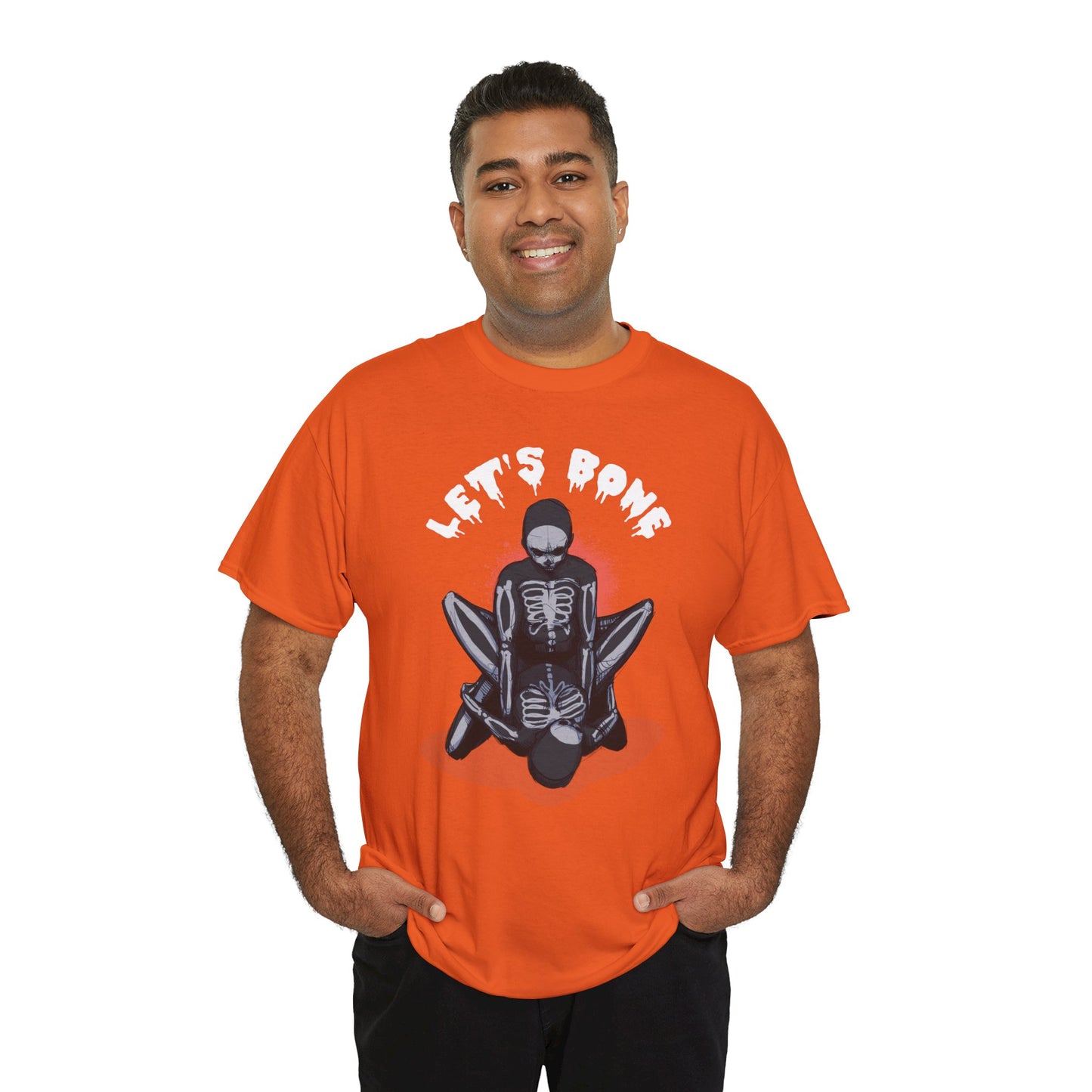 Let's Bone Unisex Heavy Cotton Tee