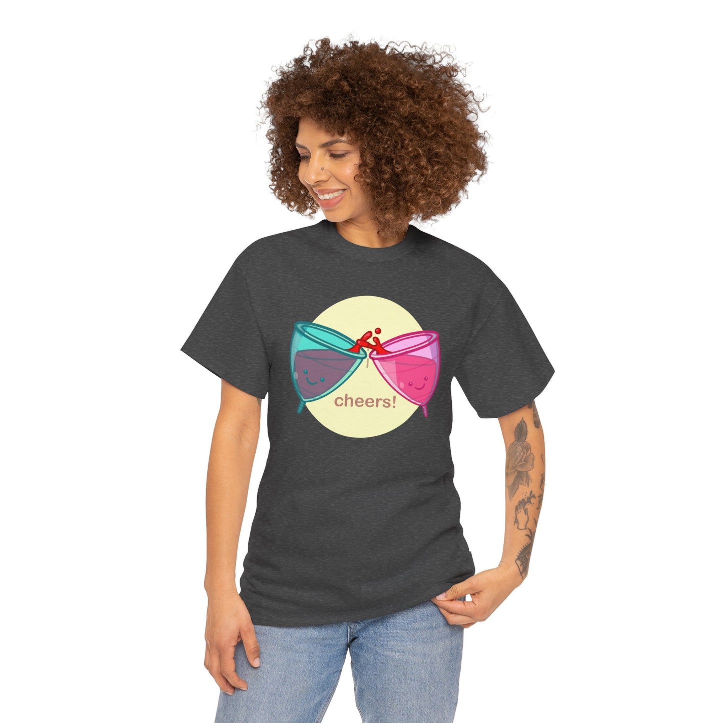 Cheers Unisex Heavy Cotton Tee