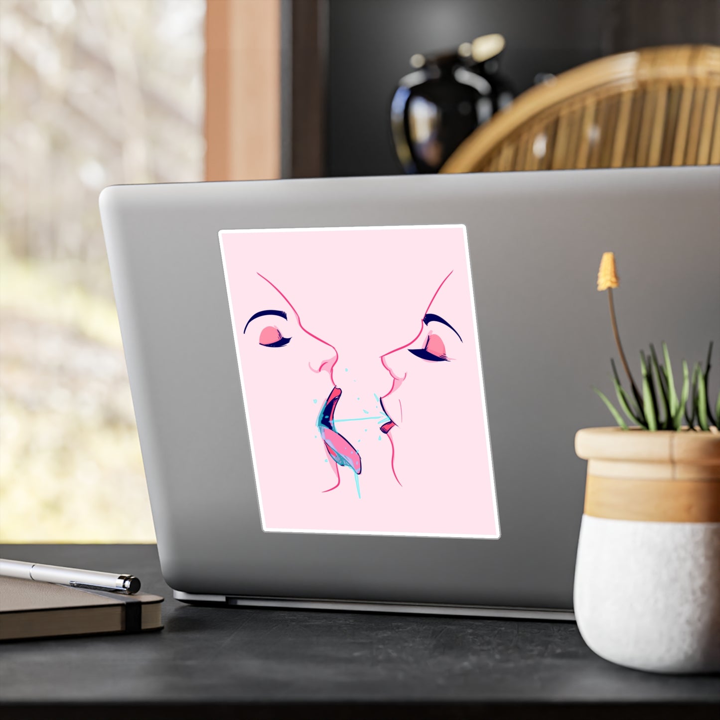 Spit Sisters Kiss-Cut Vinyl Decal