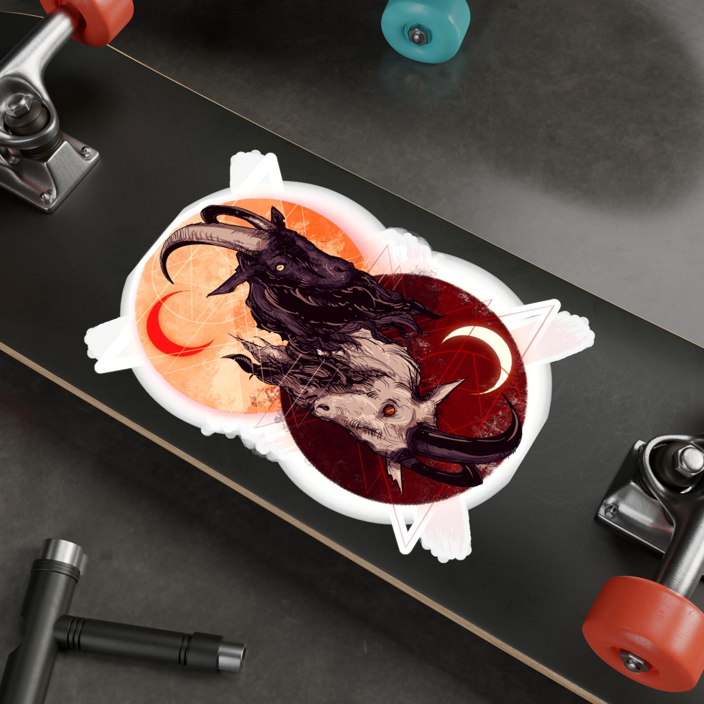 As Above So Below V Kiss-Cut Vinyl Decal