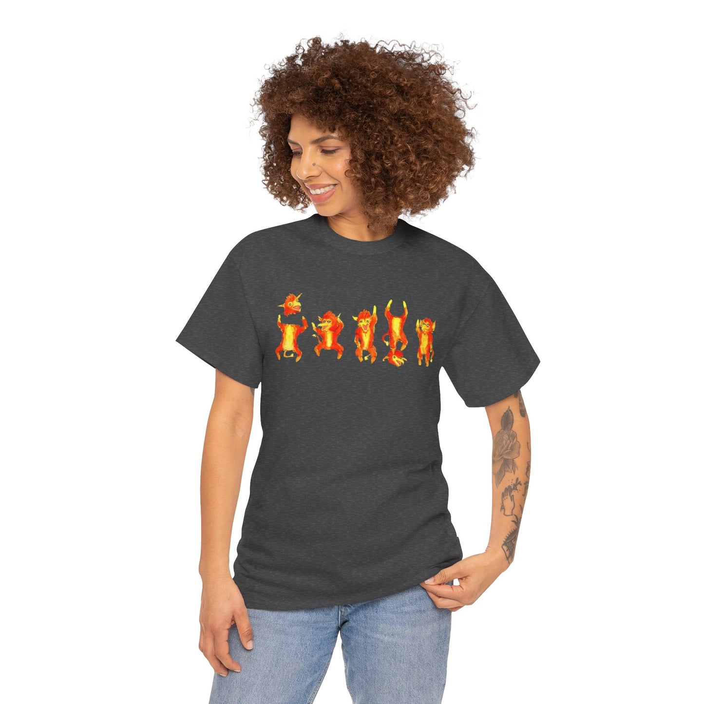 Plushie Fire Gang Unisex Heavy Cotton Tee