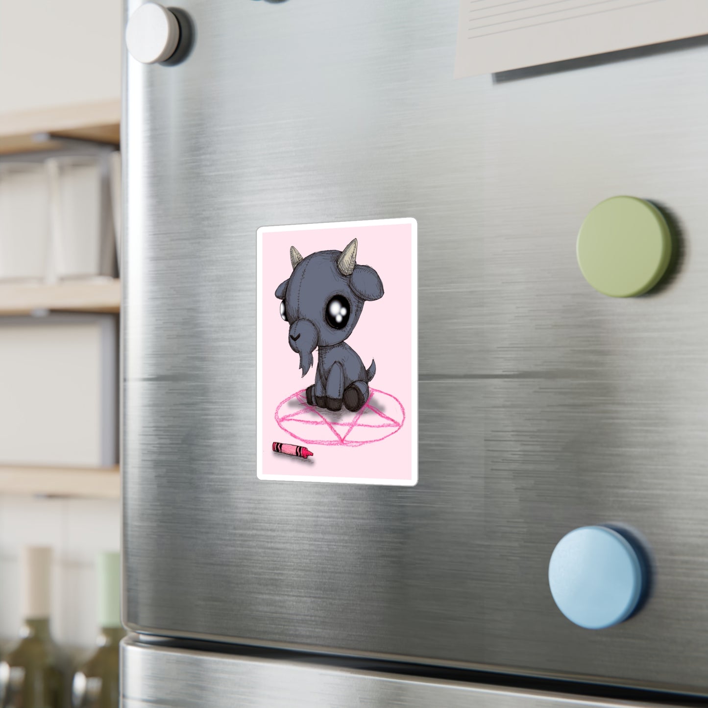 Goat Sacrifice Kiss-Cut Vinyl Decal