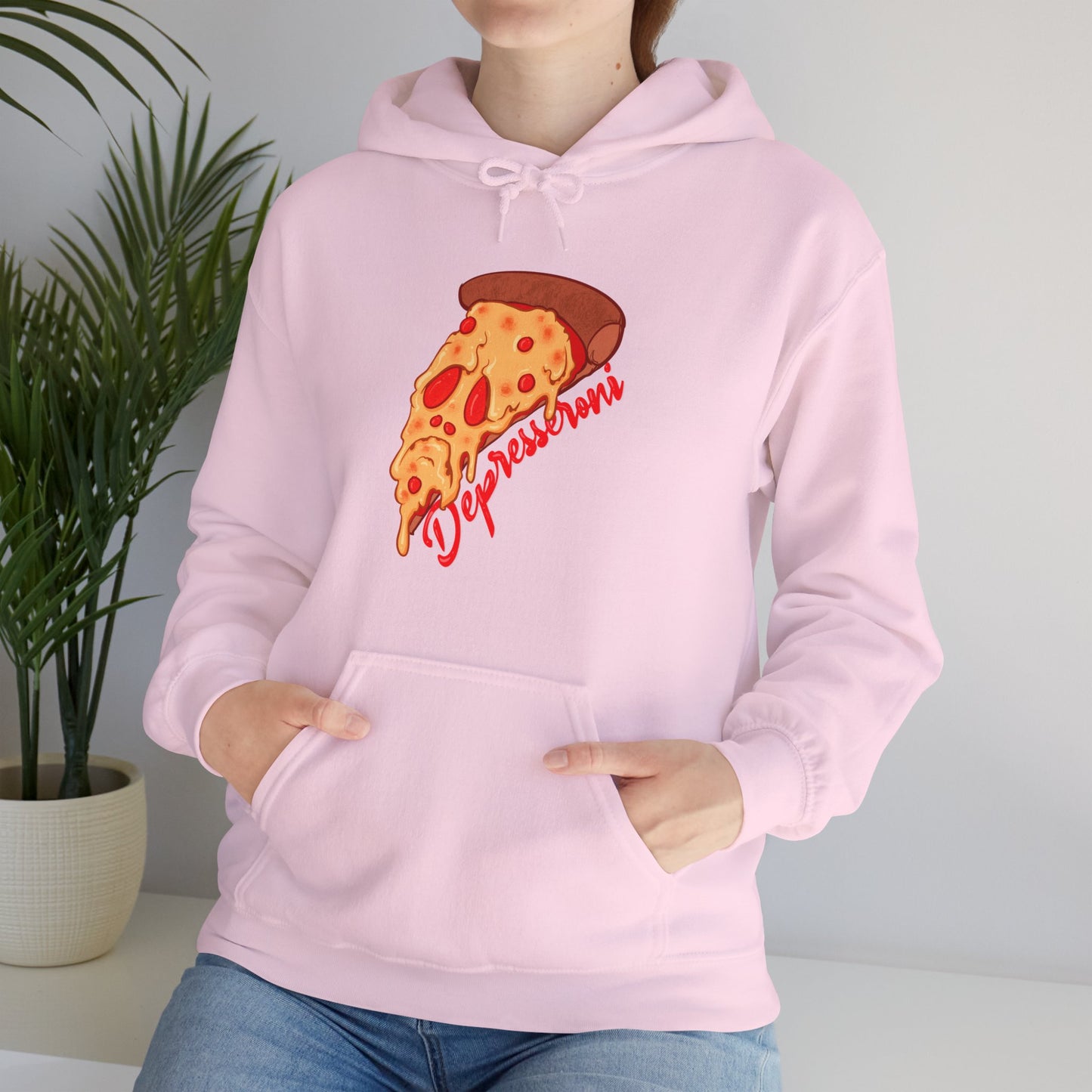 Depresseroni Unisex Heavy Blend Hooded Sweatshirt