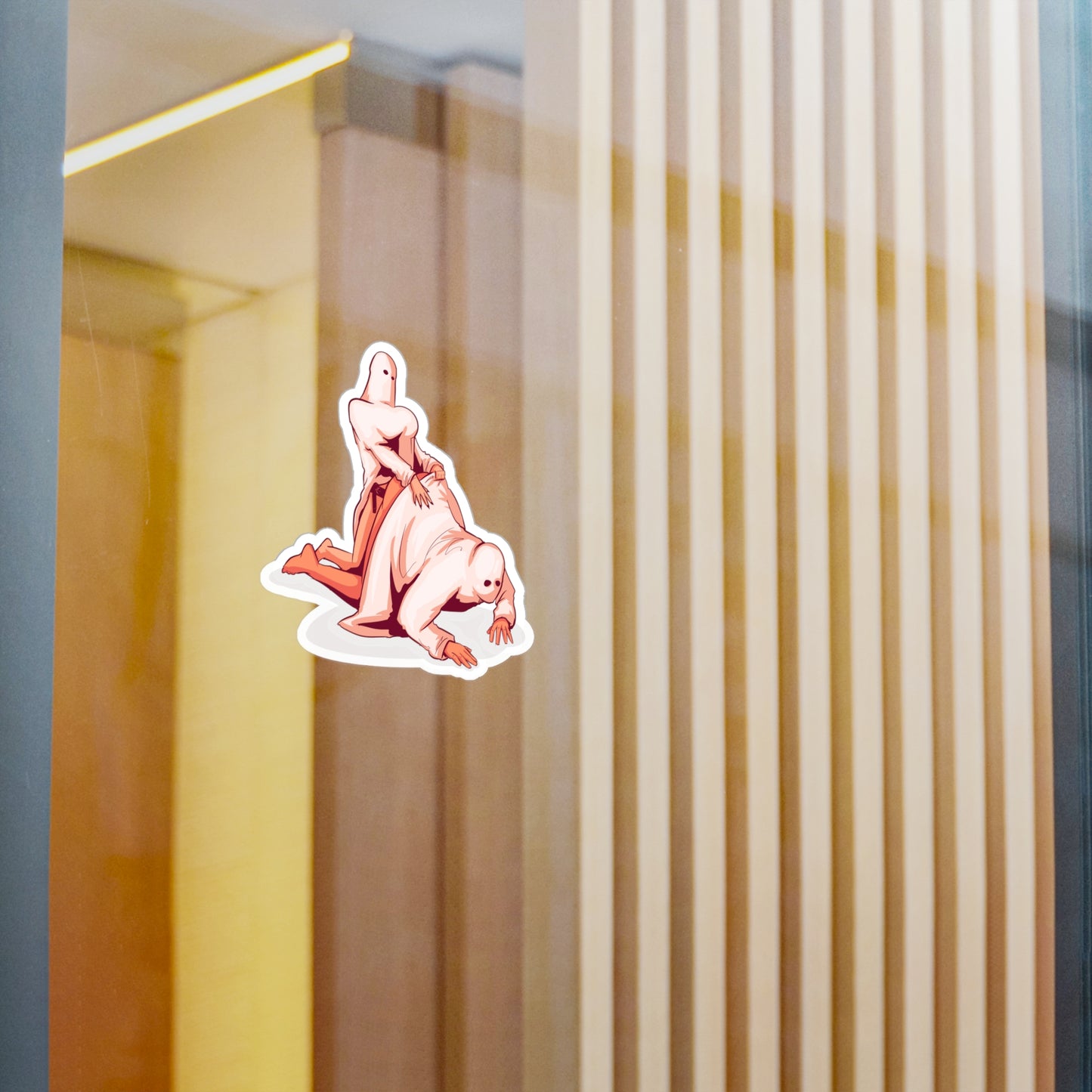 Ghost Peg Kiss-Cut Vinyl Decal