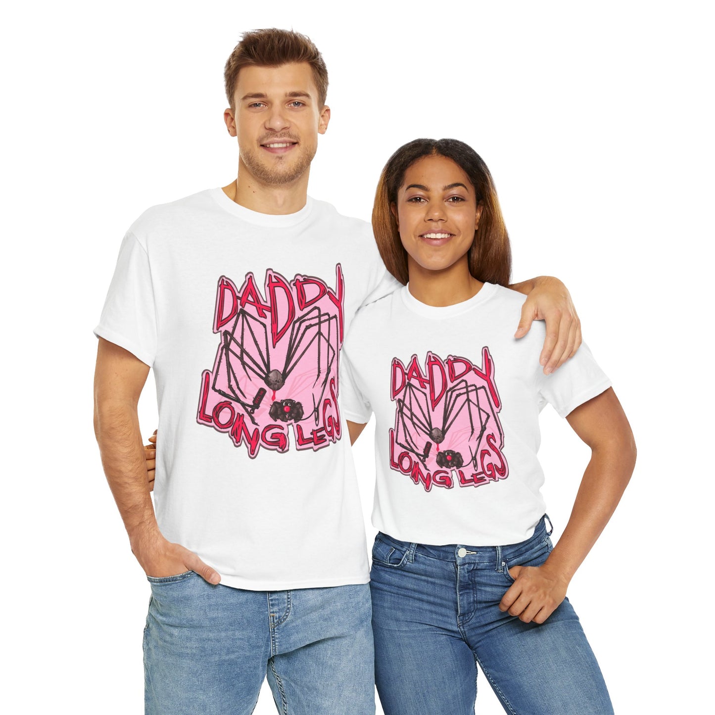 Daddy Long Legs Unisex Heavy Cotton Tee