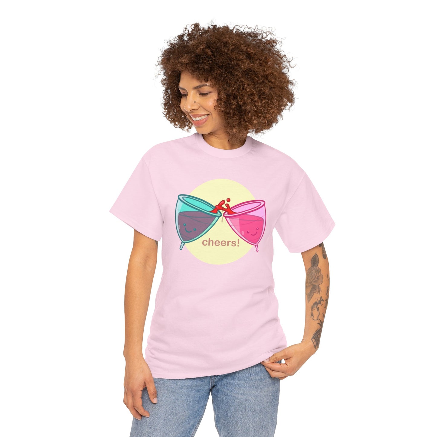 Cheers Unisex Heavy Cotton Tee
