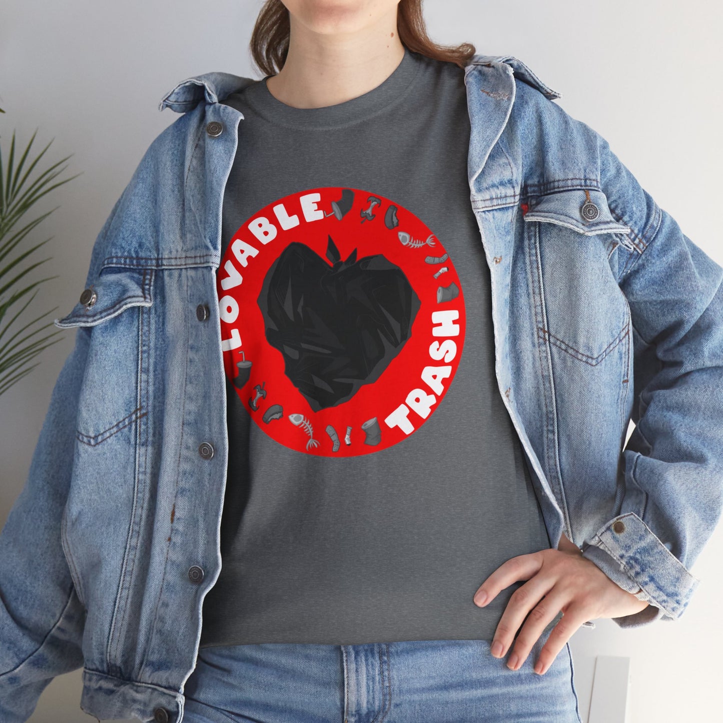 Loveable Trash Unisex Heavy Cotton Tee