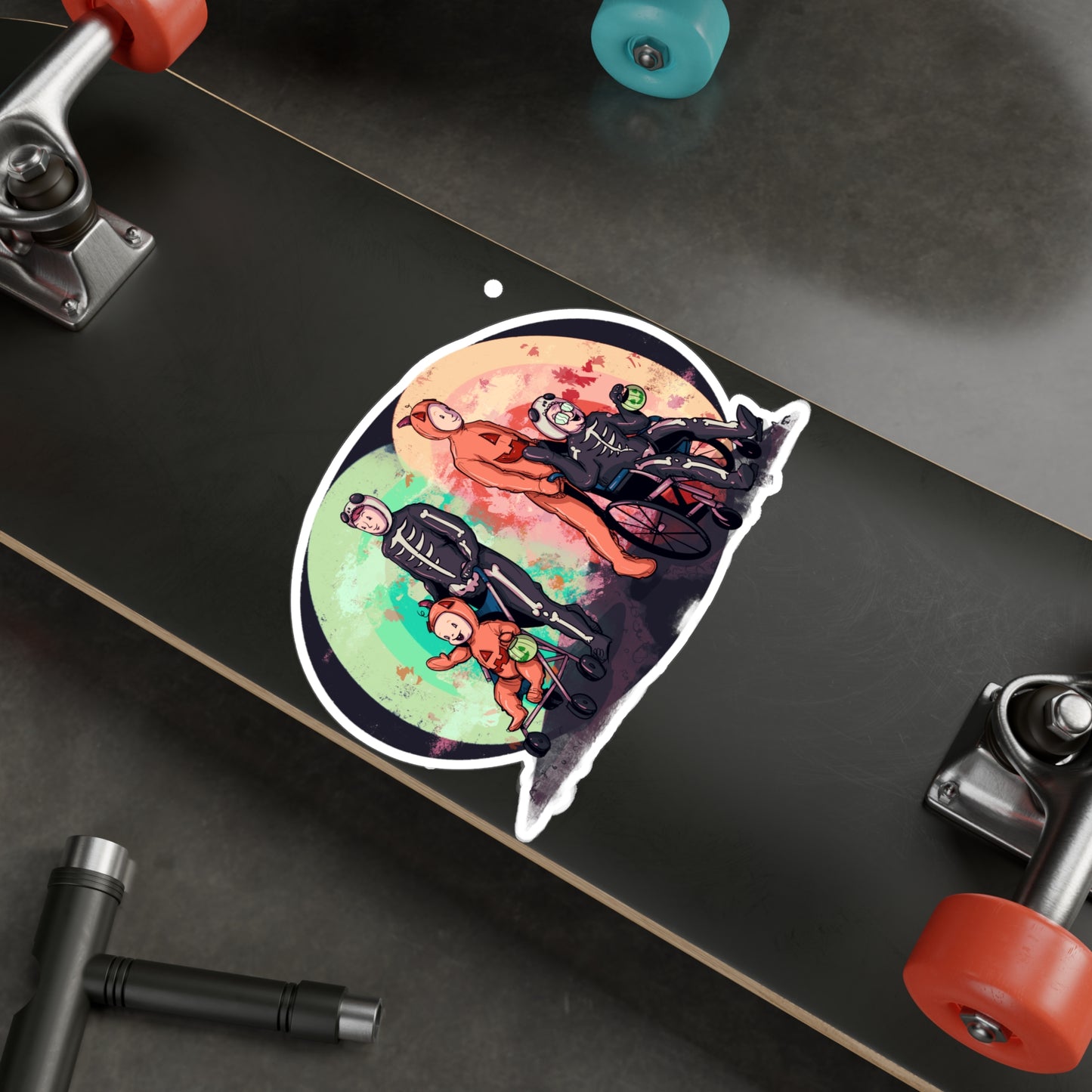 Timeless Halloween Kiss-Cut Vinyl Decal