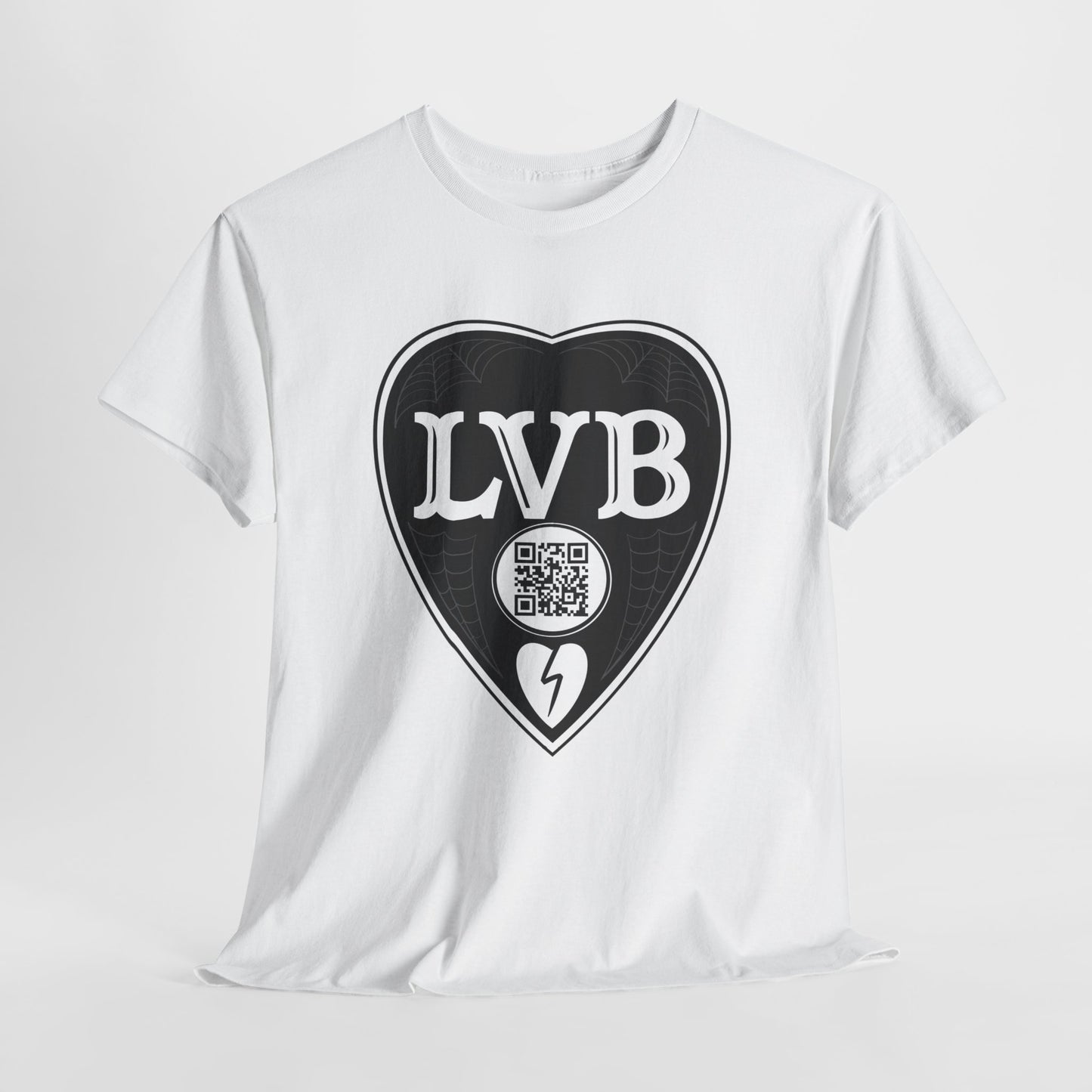 LVB Art Black & White Planchette Unisex Heavy Cotton Tee