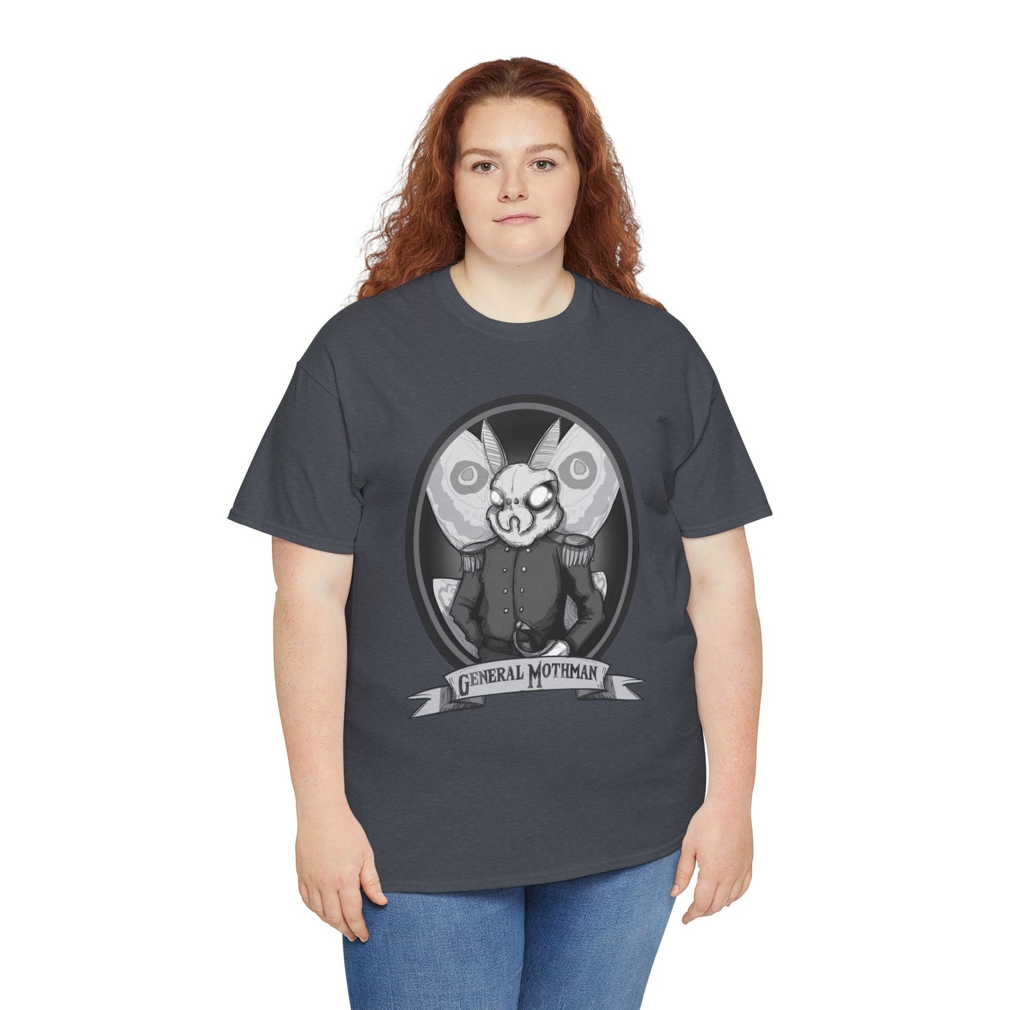 General Mothman Unisex Heavy Cotton Tee