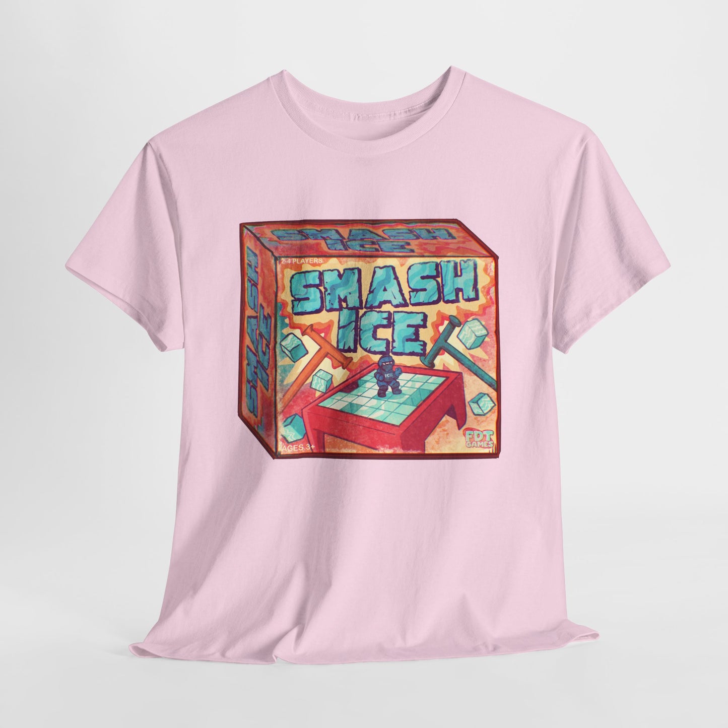 Smash Ice Game Unisex Heavy Cotton Tee