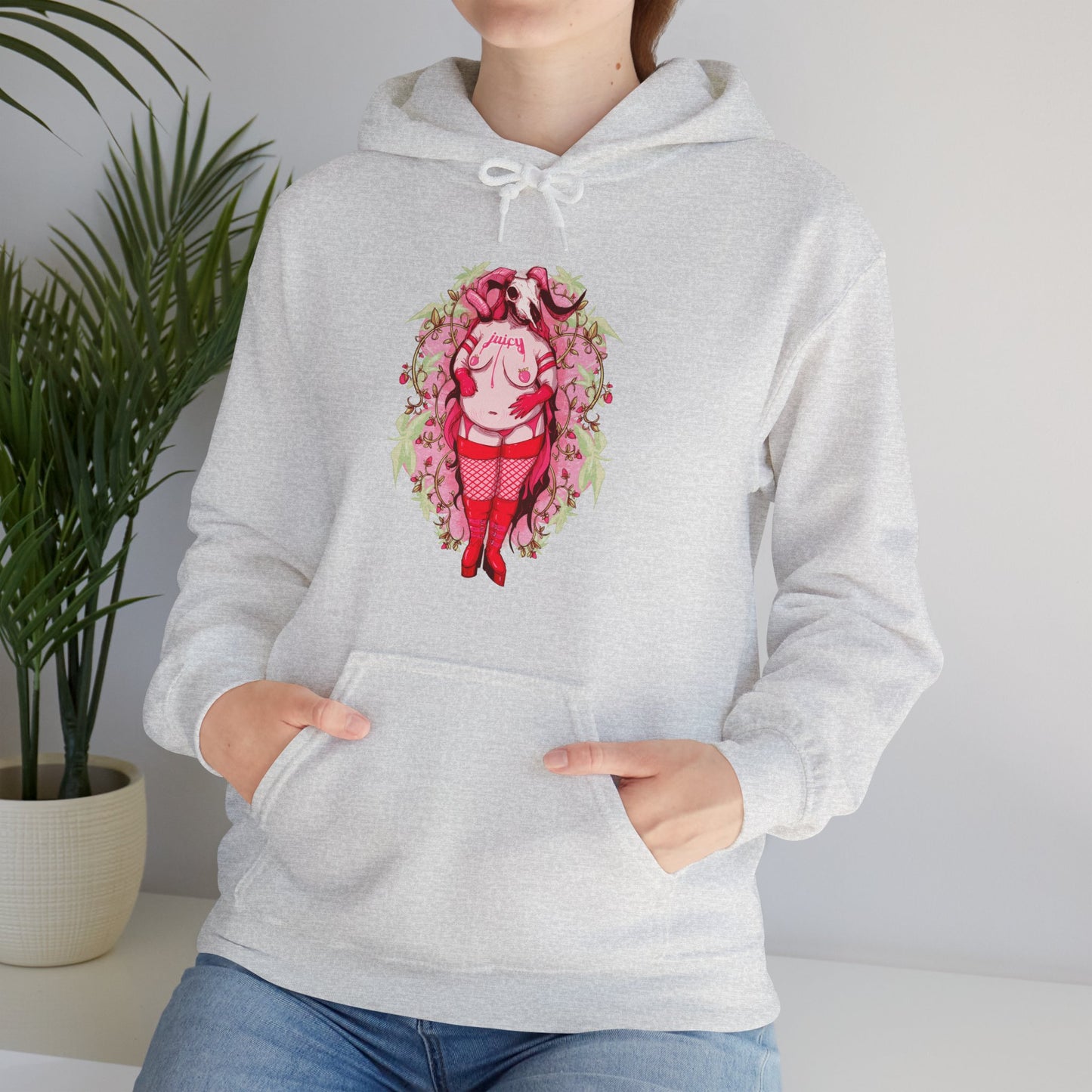 Juicy Unisex Heavy Blend Hooded Sweatshirt