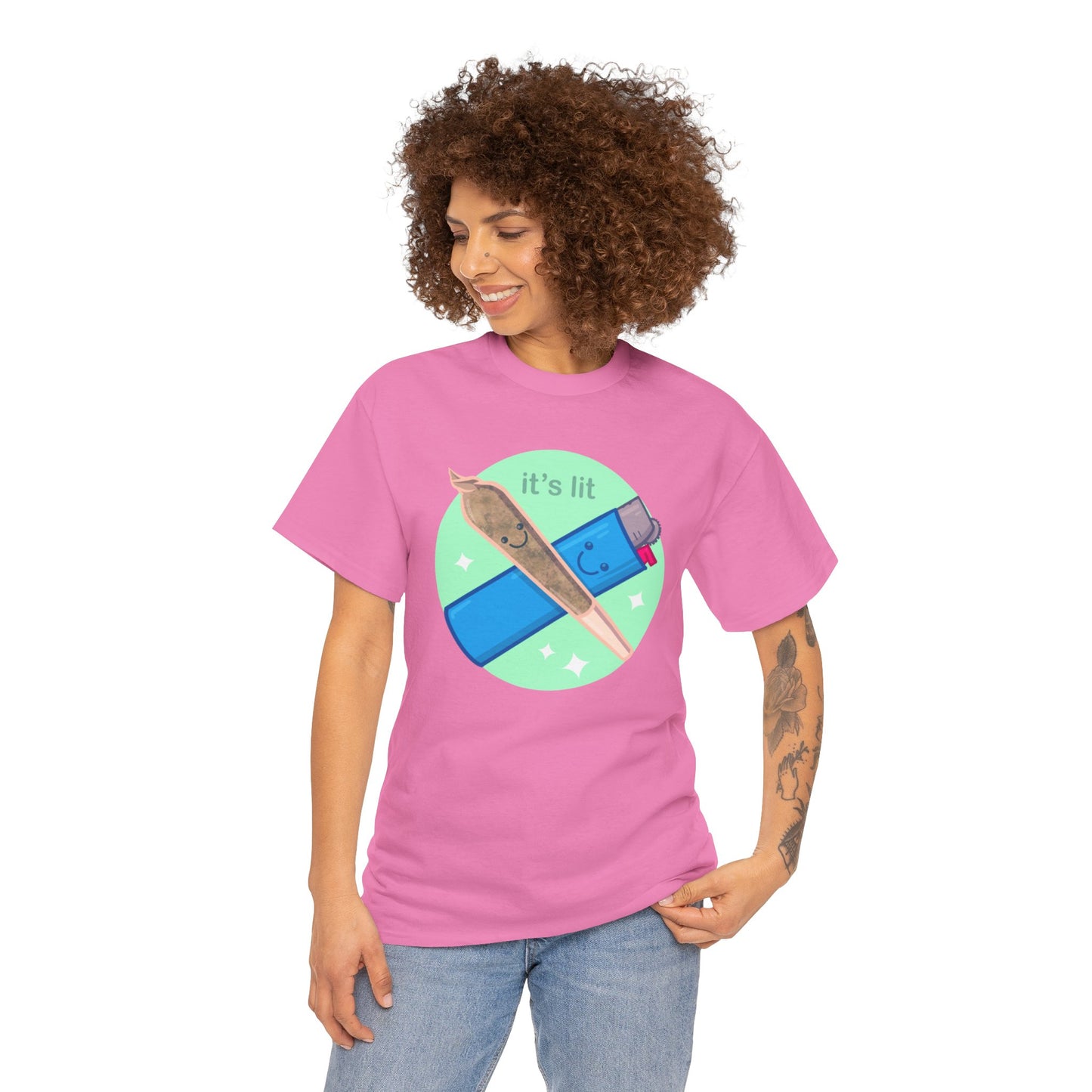 It's Lit Unisex Heavy Cotton Tee