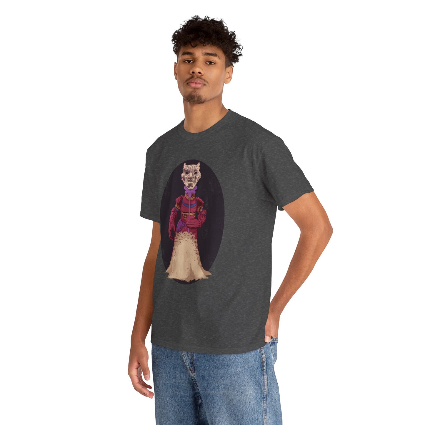 Mysterious Stranger Unisex Heavy Cotton Tee