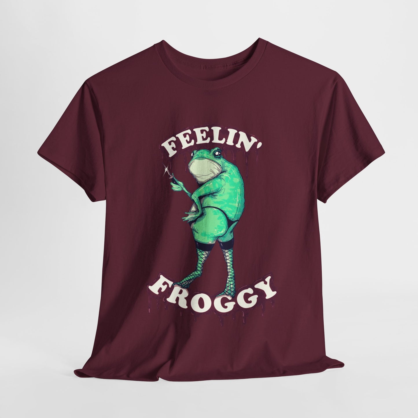 Feelin Froggy Unisex Heavy Cotton Tee