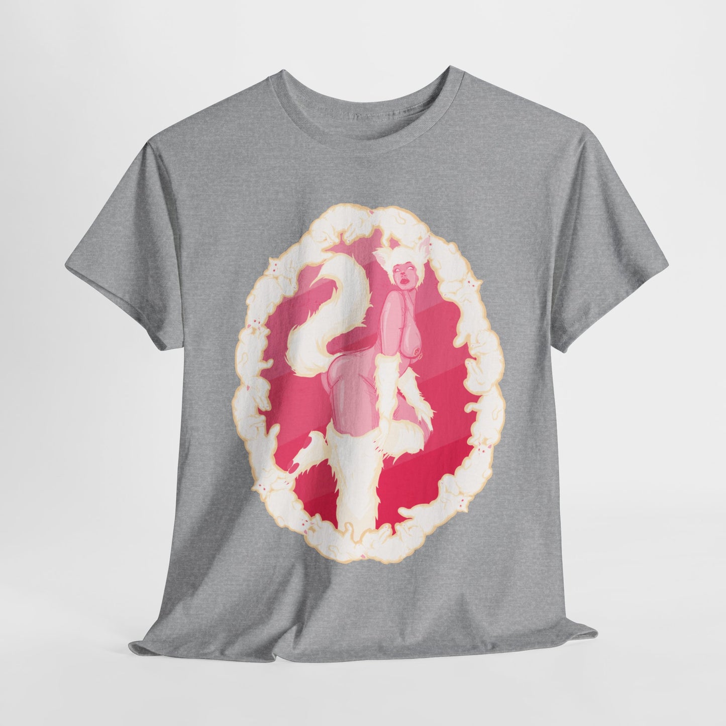 White Queen Unisex Heavy Cotton Tee