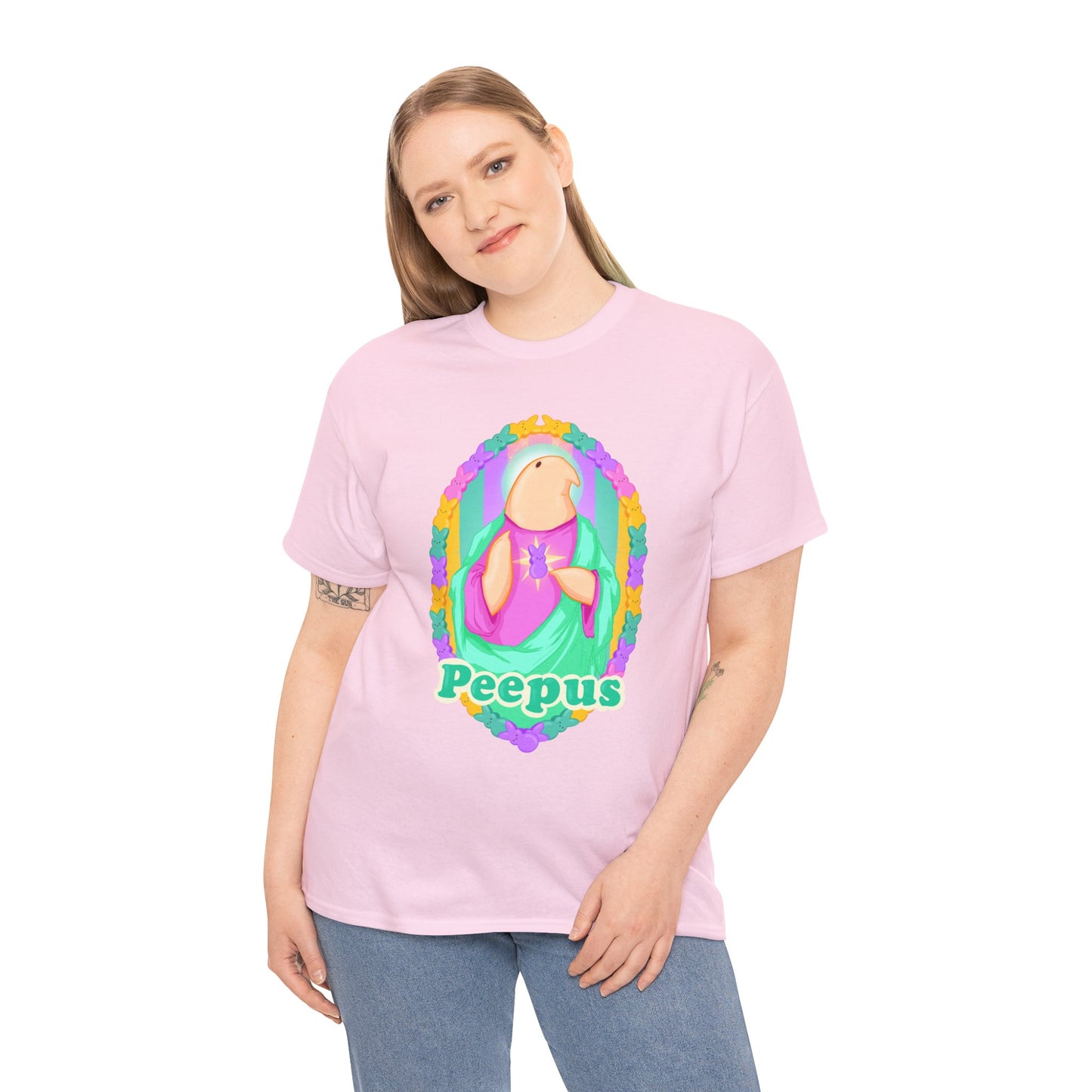 Peepus Unisex Heavy Cotton Tee