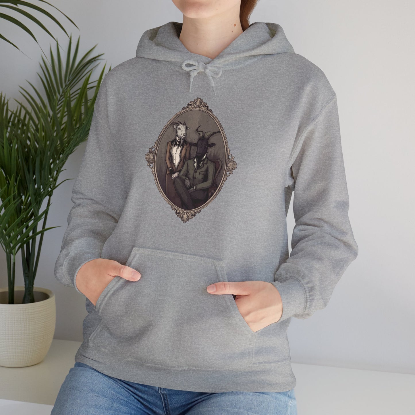 Victorian Horror Unisex Heavy Blend Hooded Sweatshirt