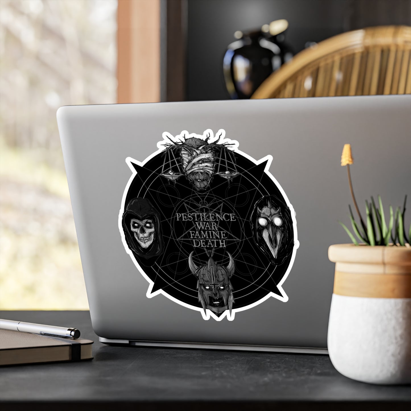Four Horseman Kiss-Cut Vinyl Decal