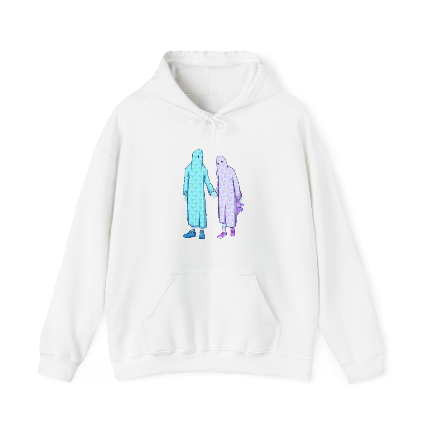 Ghost Kids Unisex Heavy Blend Hooded Sweatshirt