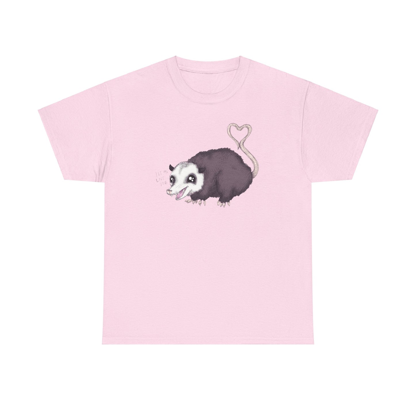 Love Opossum Unisex Heavy Cotton Tee