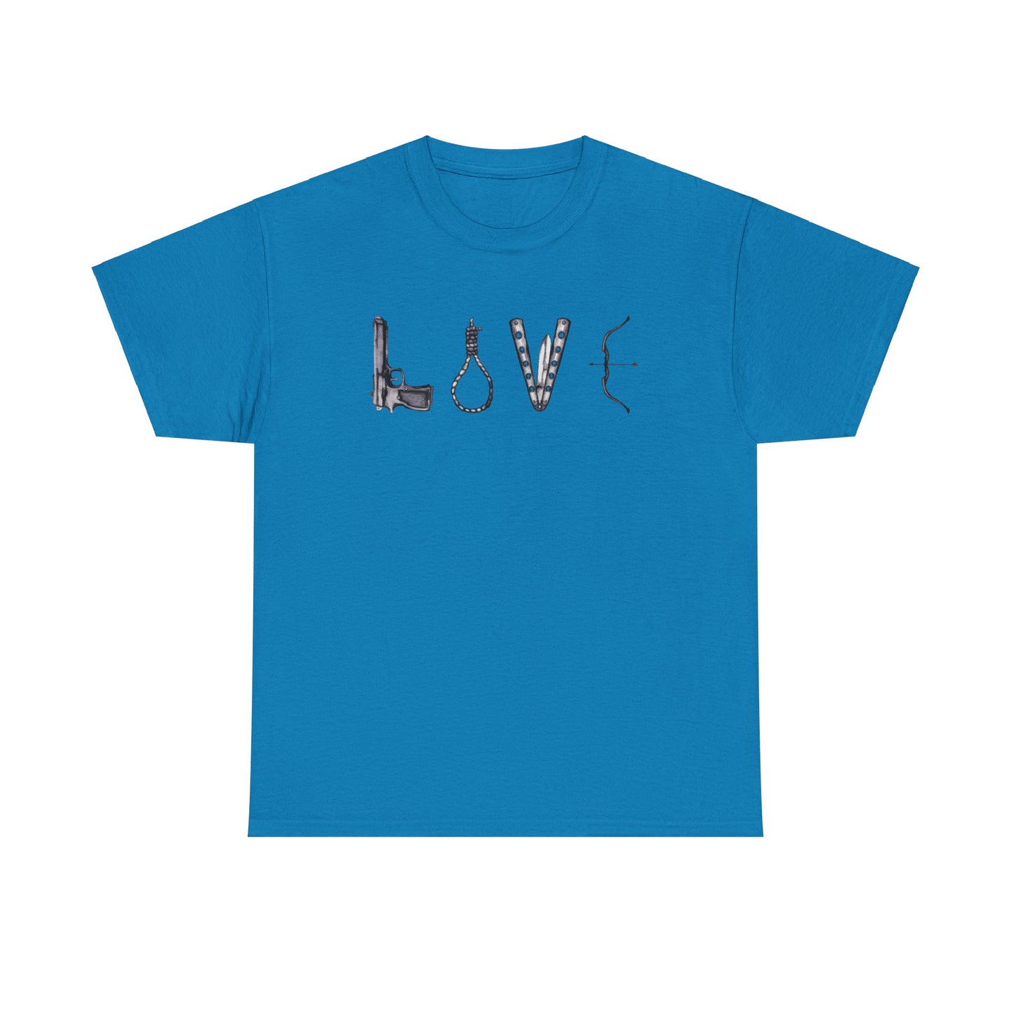Love Is Death Unisex Heavy Cotton Tee