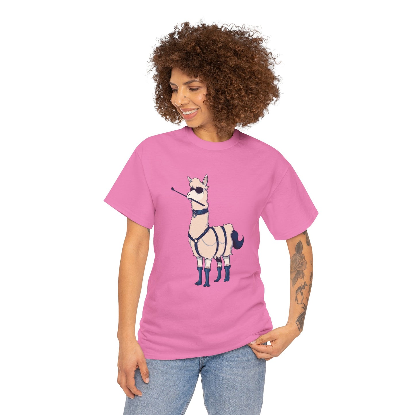 Party Llama Unisex Heavy Cotton Tee