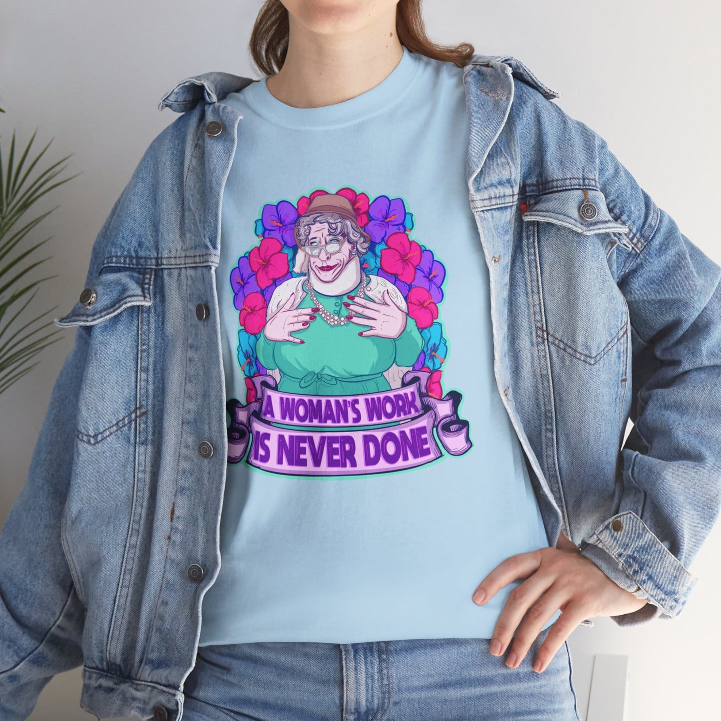 Auntie Nelda Unisex Heavy Cotton Tee