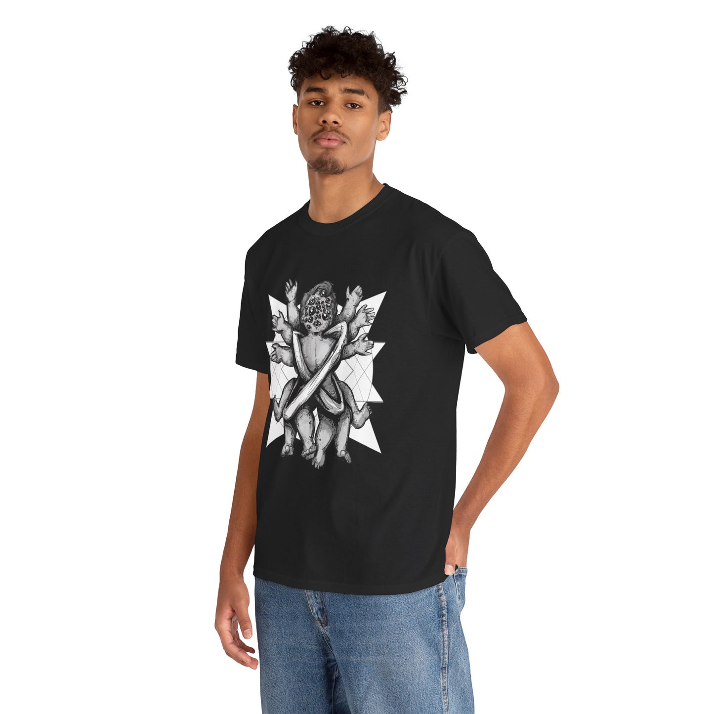 Biblically Accurate Baby Jesus Unisex Heavy Cotton Tee