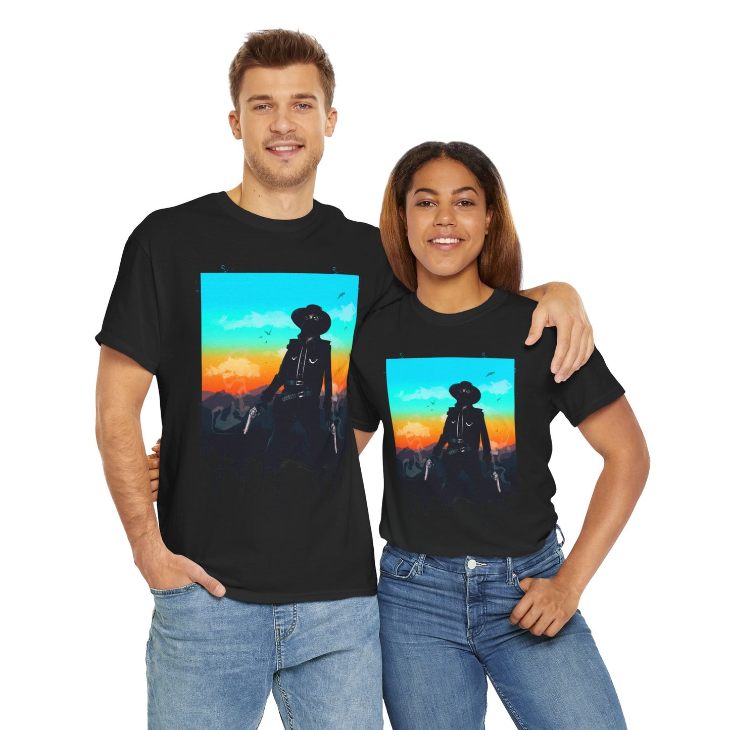 Train Robber Unisex Heavy Cotton Tee