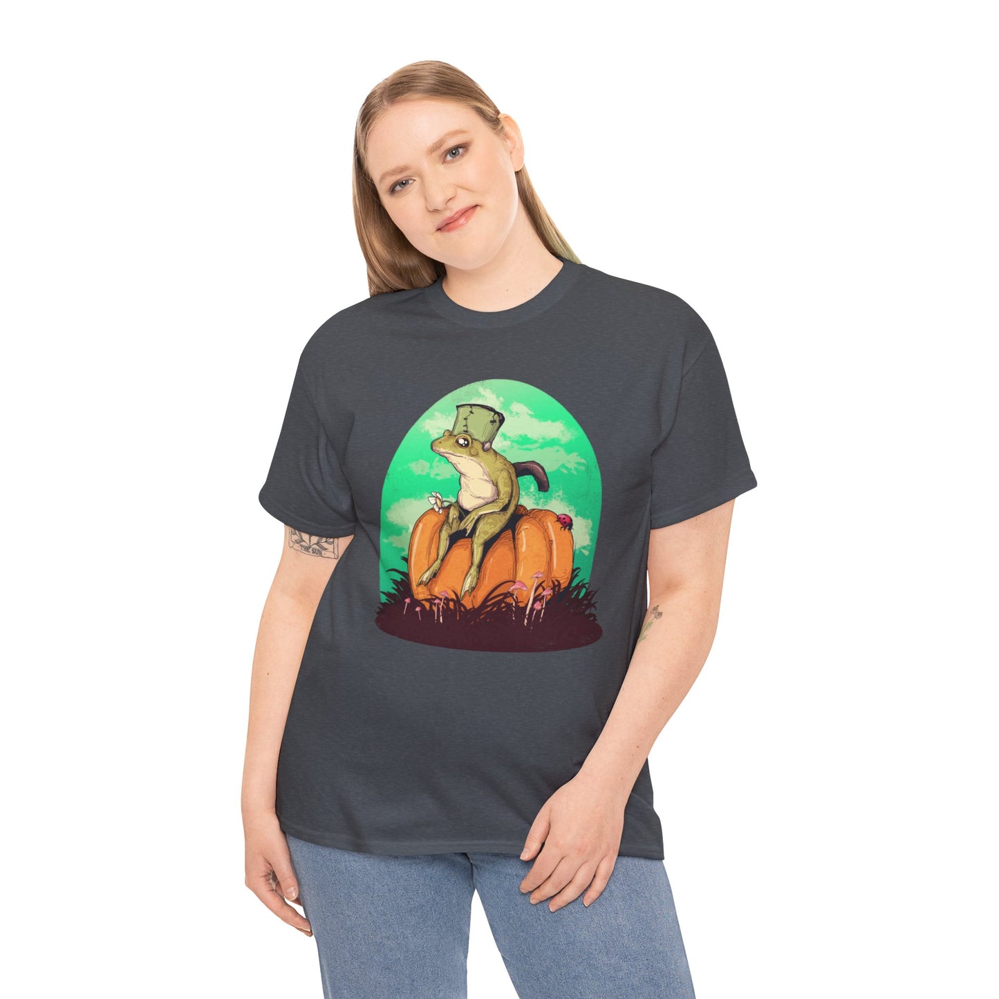 Frogenstein Unisex Heavy Cotton Tee