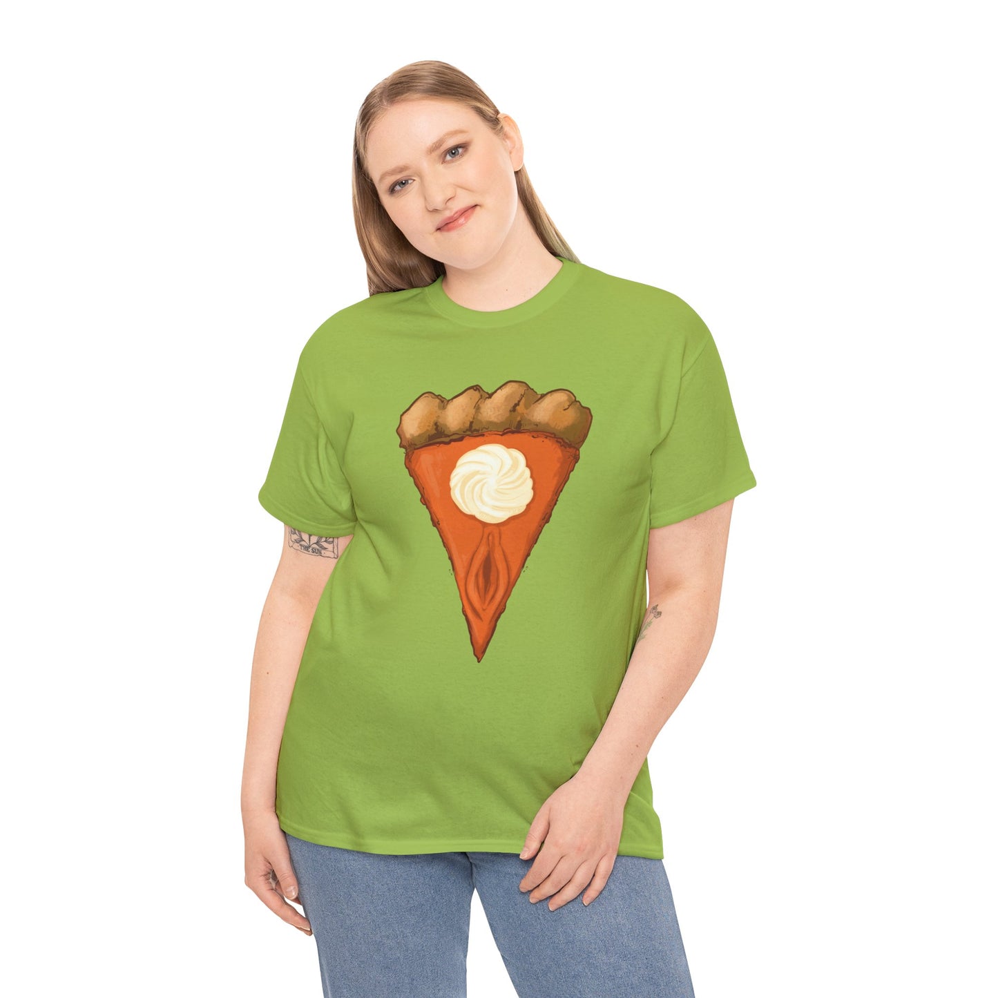 Pumpkin Pie Unisex Heavy Cotton Tee