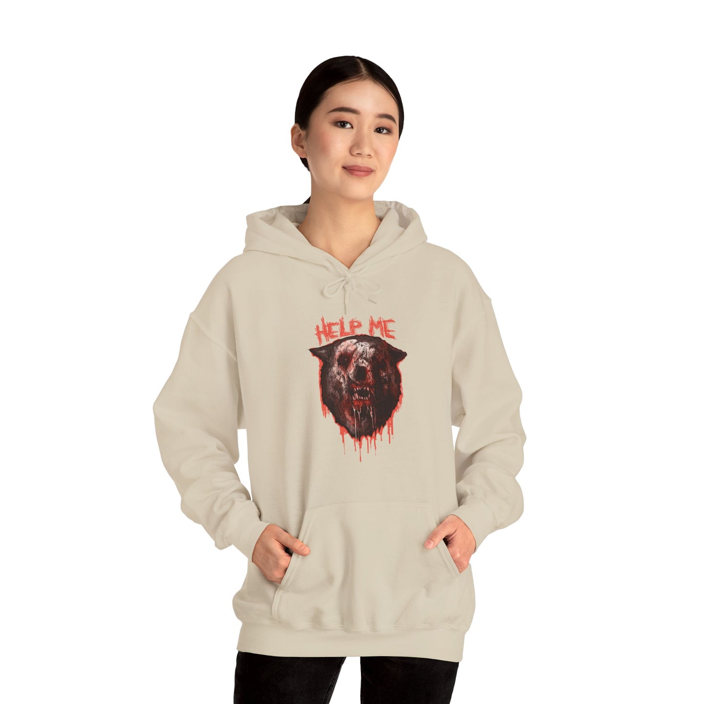 Shimmer Bear Unisex Heavy Blend Hooded Sweatshirt