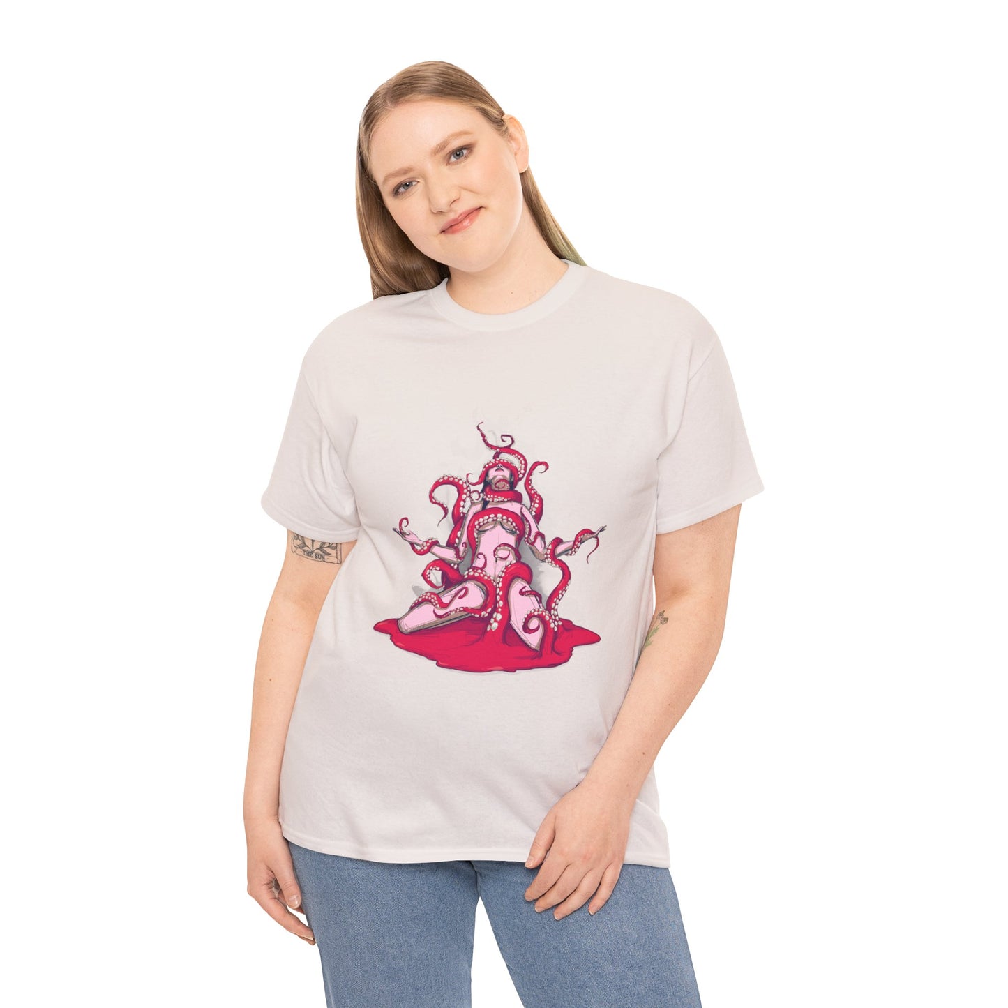 Heart Of The Devil Unisex Heavy Cotton Tee