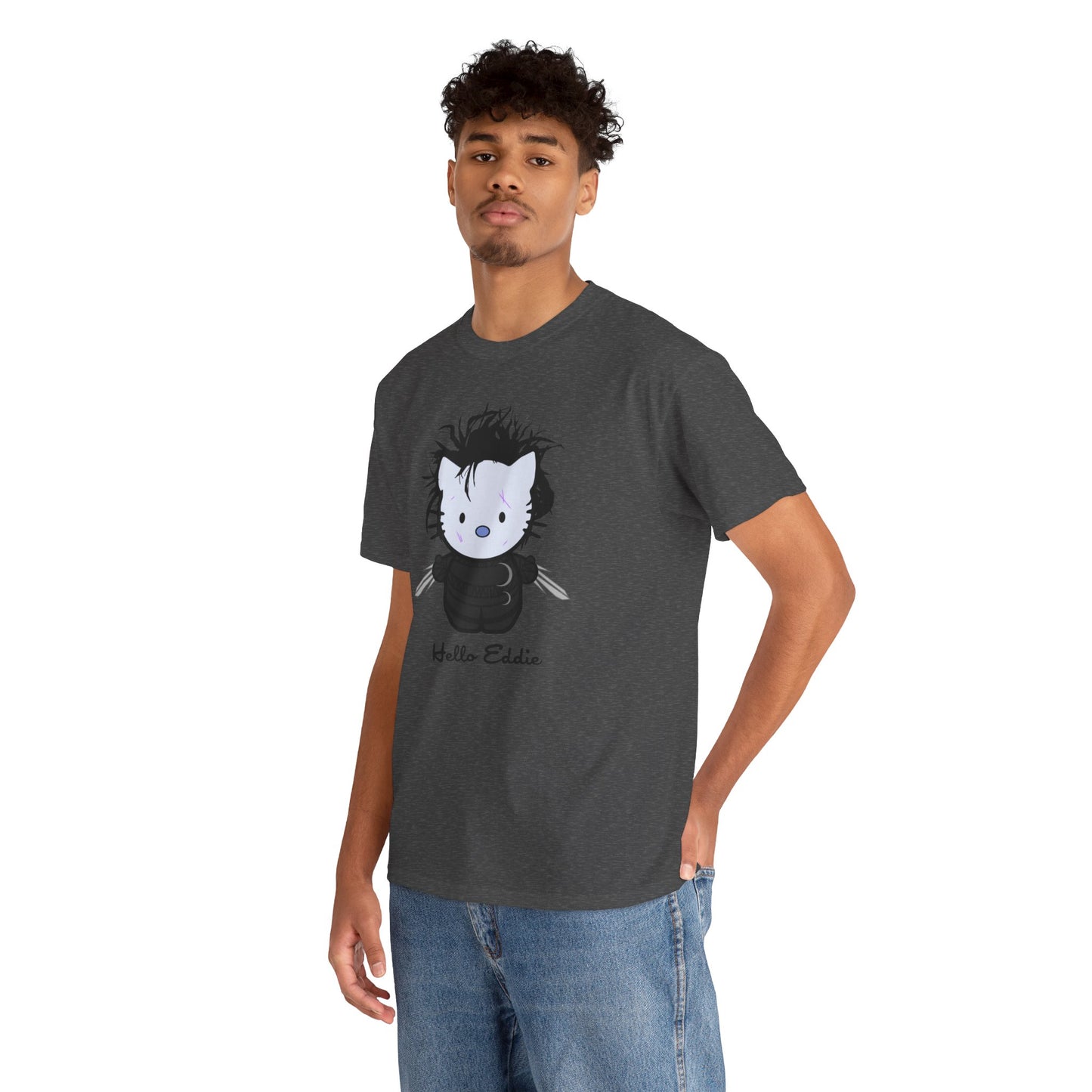 Hello Eddie Unisex Heavy Cotton Patreon Tee