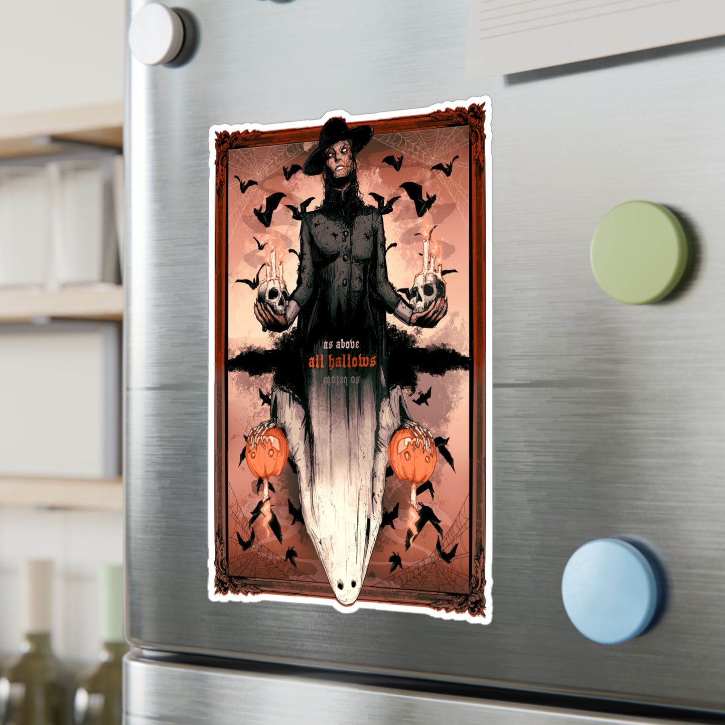 As Above So Below All Hallows Kiss-Cut Vinyl Decal