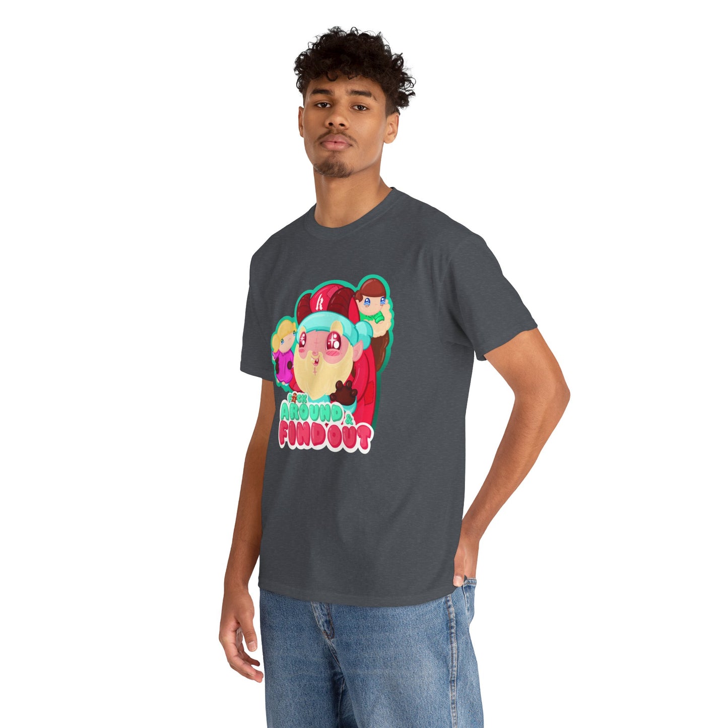 Krampus Is Coming To Town Unisex Heavy Cotton Tee