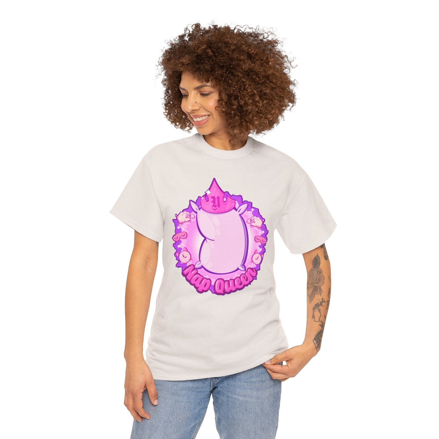 Nap Queen Unisex Heavy Cotton Tee