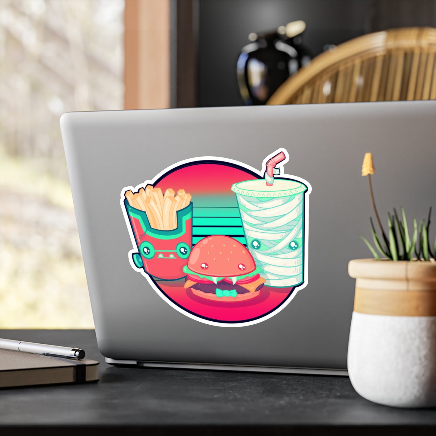 Spooky Fast Food Kiss-Cut Vinyl Decal