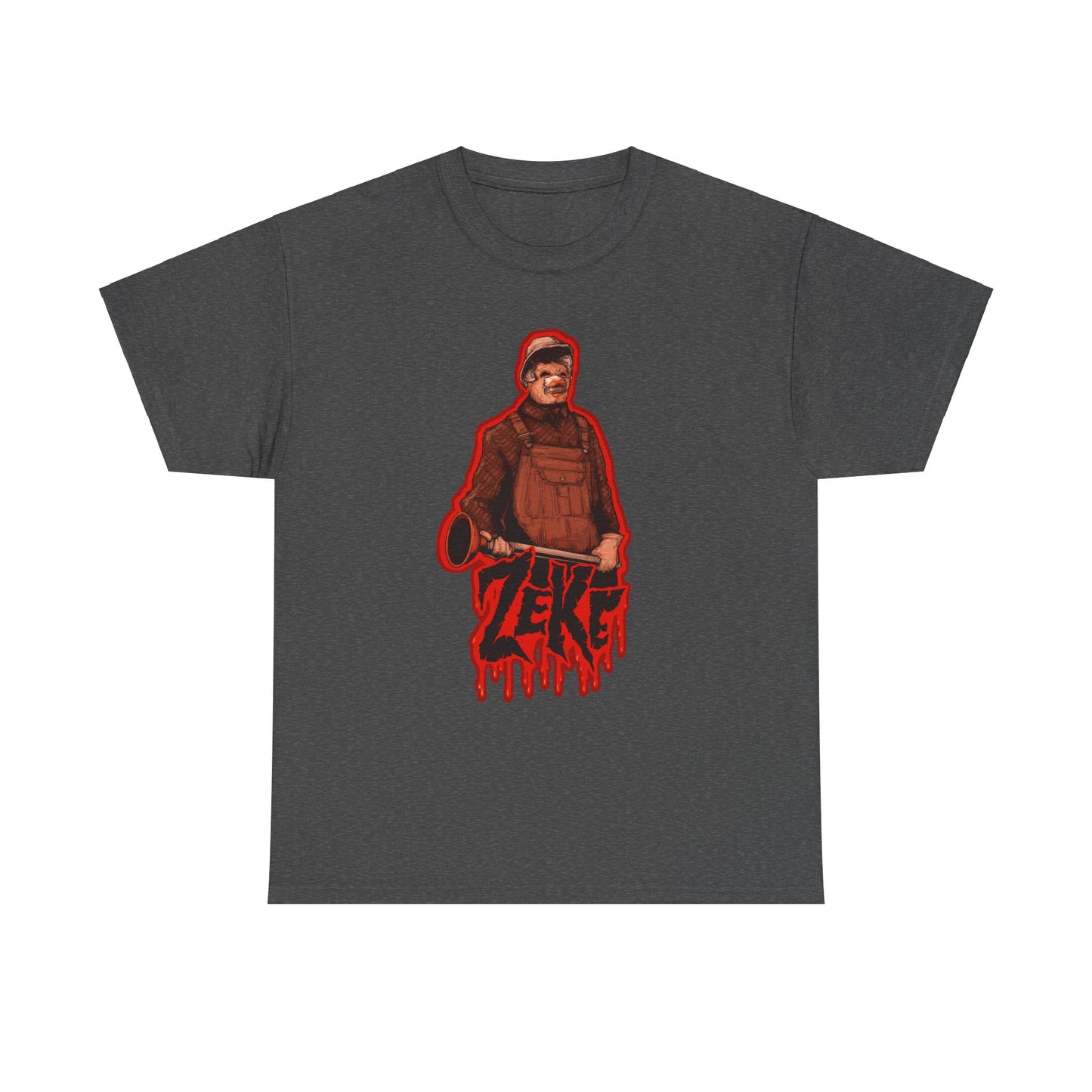 Zeke The Plumber Unisex Heavy Cotton Tee