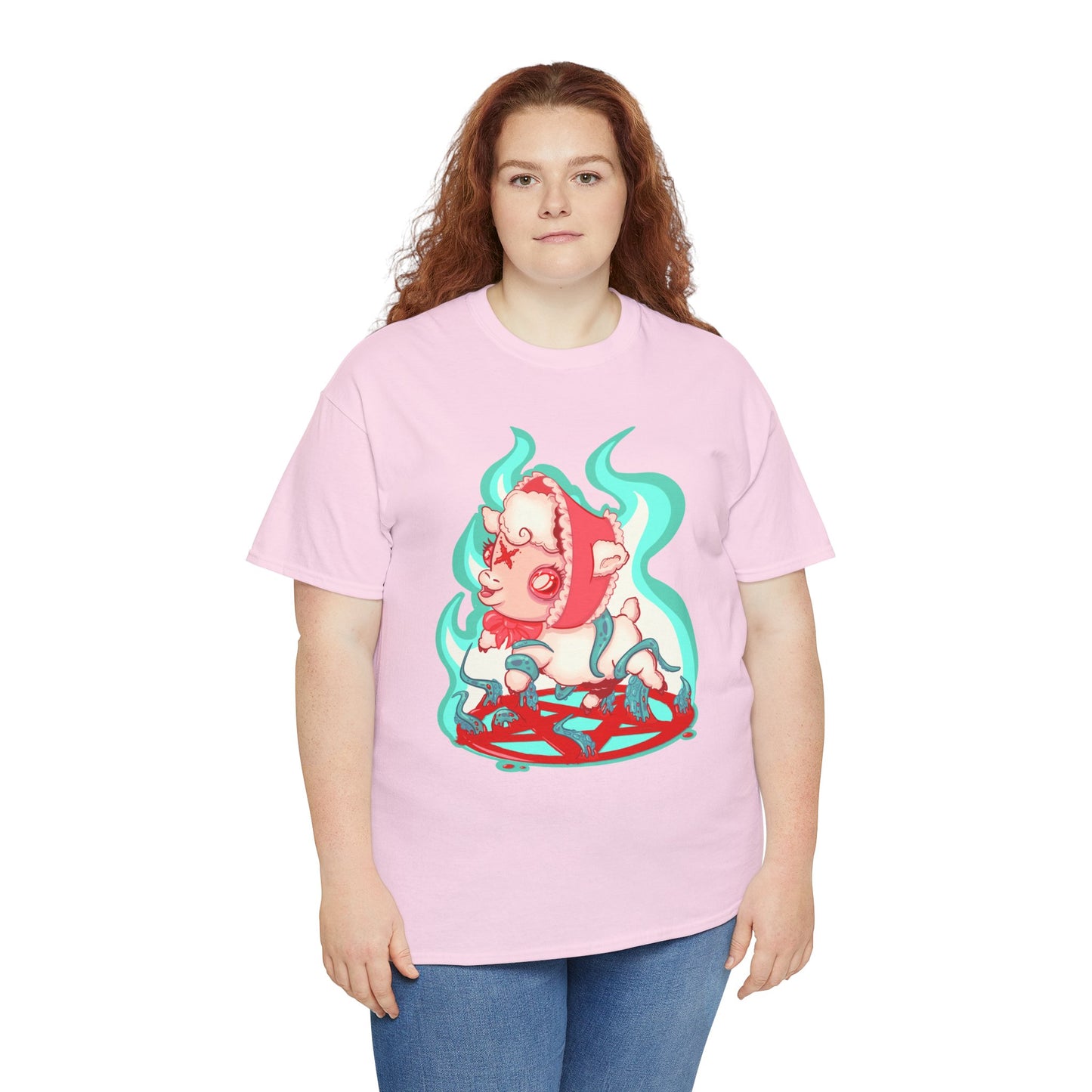 Sacrificial Lamb Unisex Heavy Cotton Tee