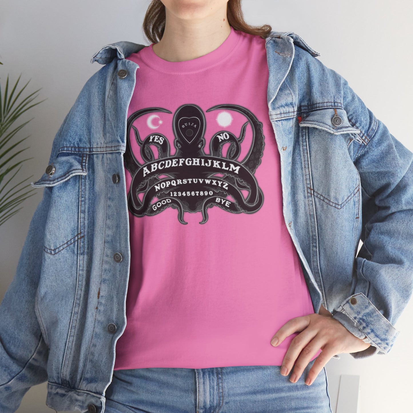 OuijiaPus Unisex Heavy Cotton Tee